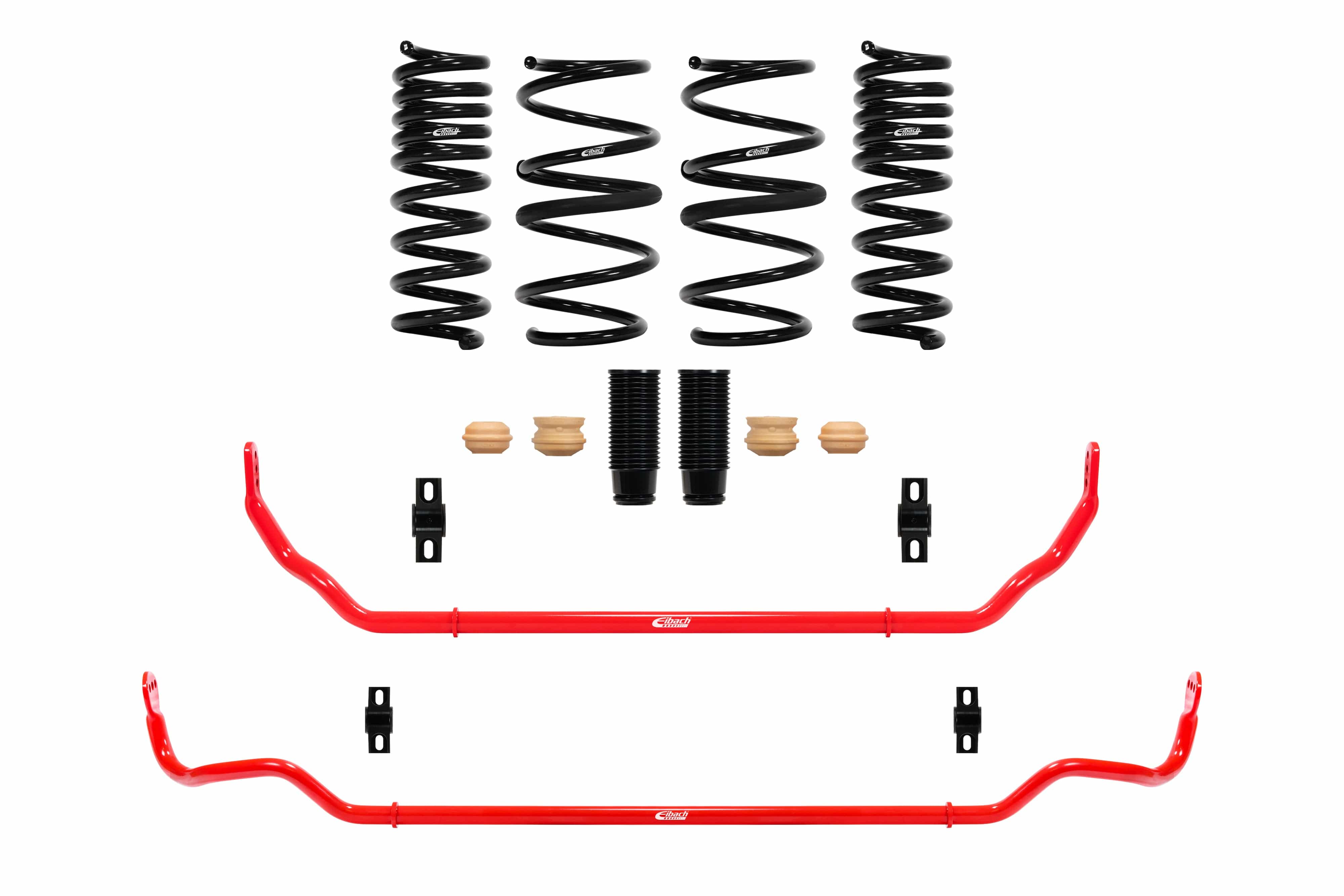 Eibach Pro Plus Coil Spring Lowering Kit + Front & Rear Sway Bar Kit for 2021-2022 Toyota Supra