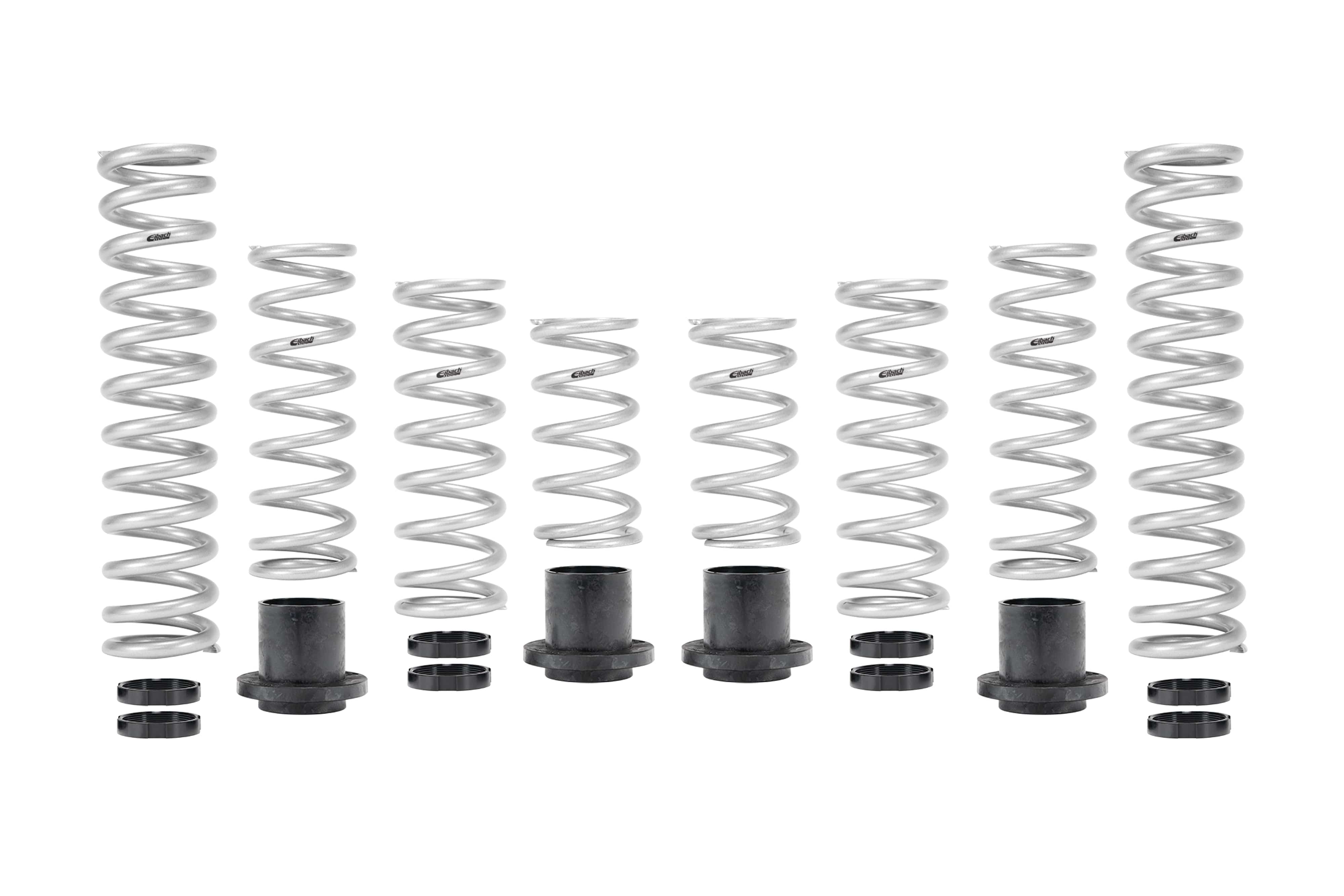 Eibach Pro-UTV Stage 2 Coil Spring Set with Hardware (Set of 8) for 2018-2019 Polaris RZR XP 4 Turbo EPS DYNAMIX Edition