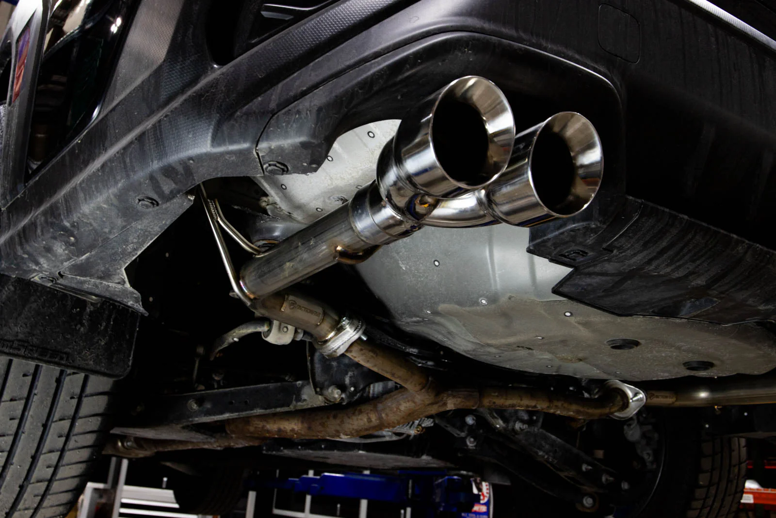 FactionFab Axle Back Exhaust Polished Tip 2022+ WRX - Image 6