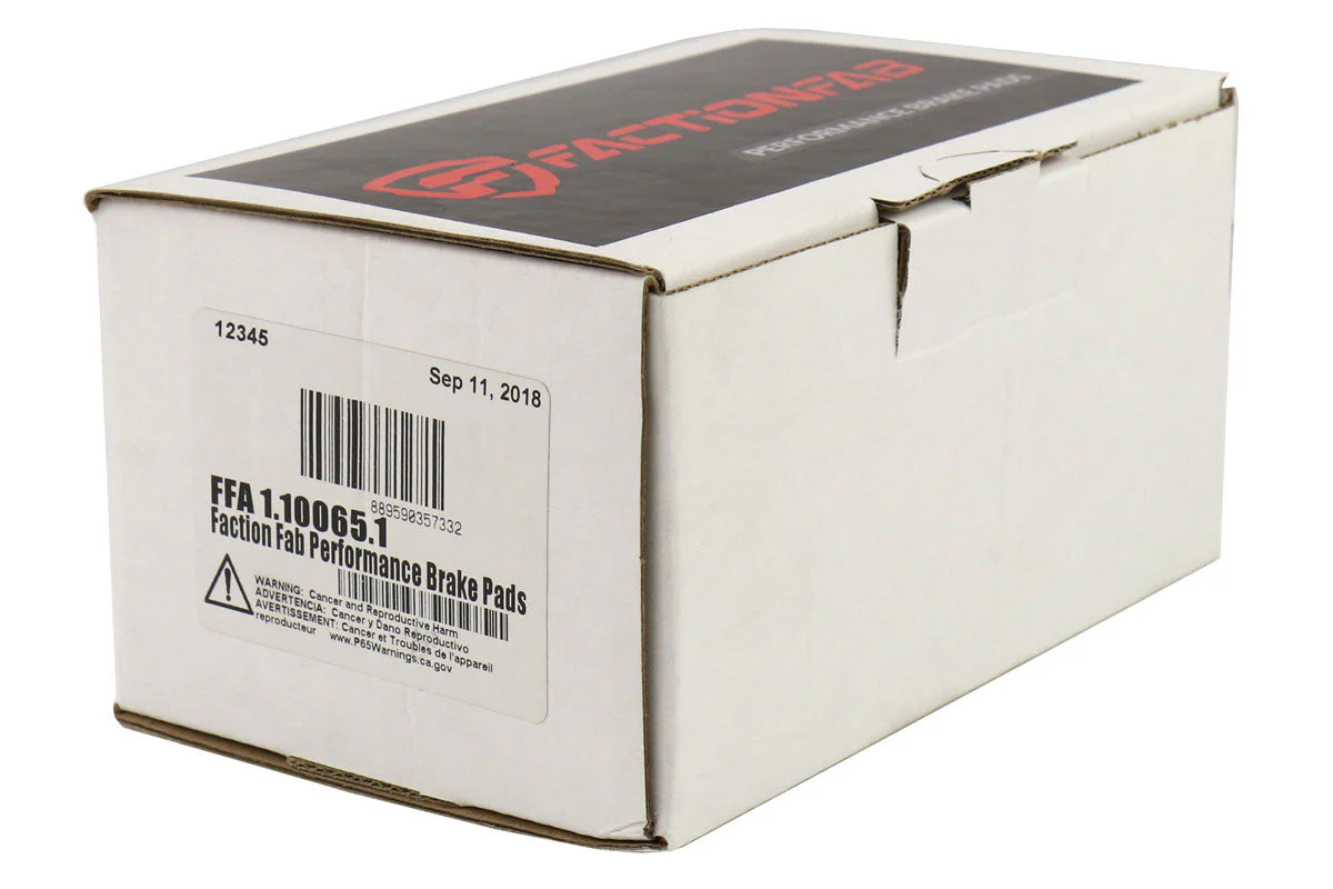 FactionFab F-Spec Front Brake Pads Subaru WRX 2002-2003 - Image 7