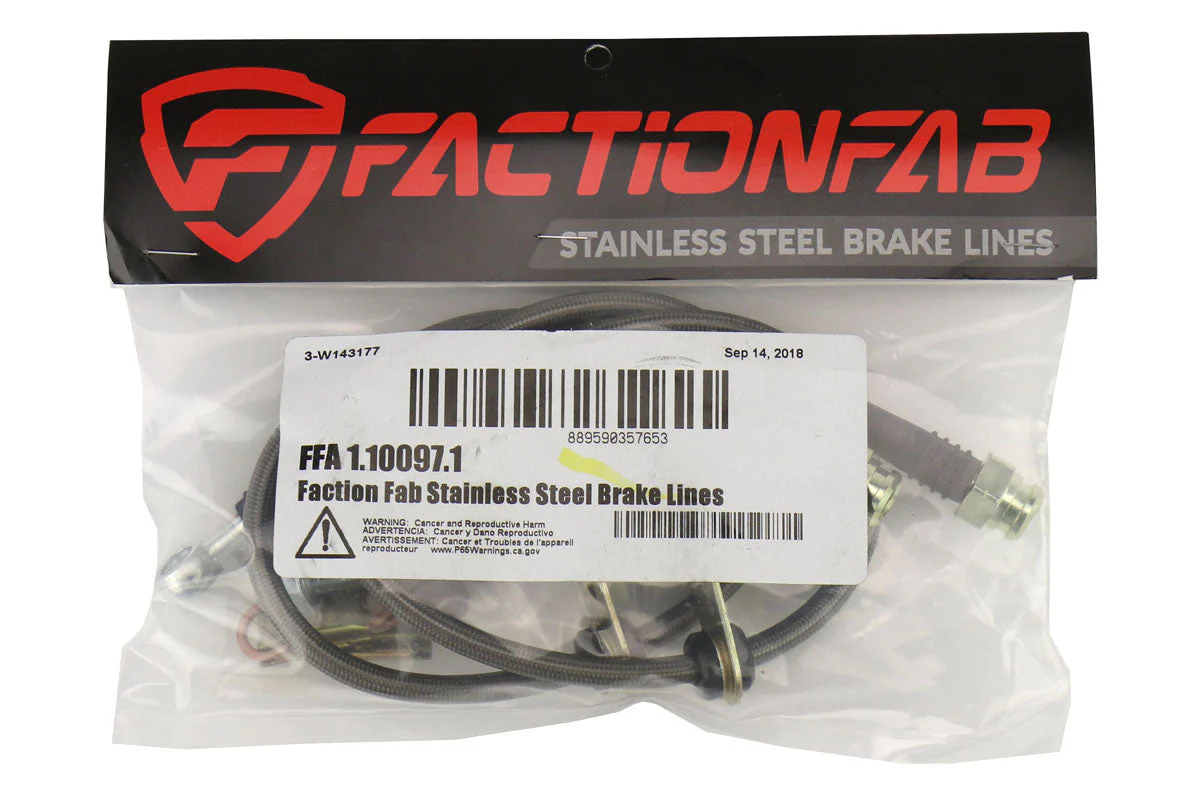 FactionFab Front Stainless Steel Brake Lines 2013+ FR-S / BRZ / 86 - Image 4