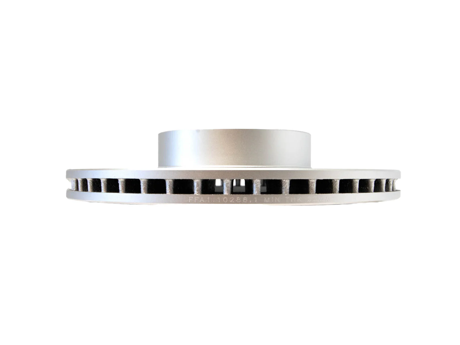 FactionFab Slotted Front Rotor V2 Subaru WRX 2002-2014 - Image 5