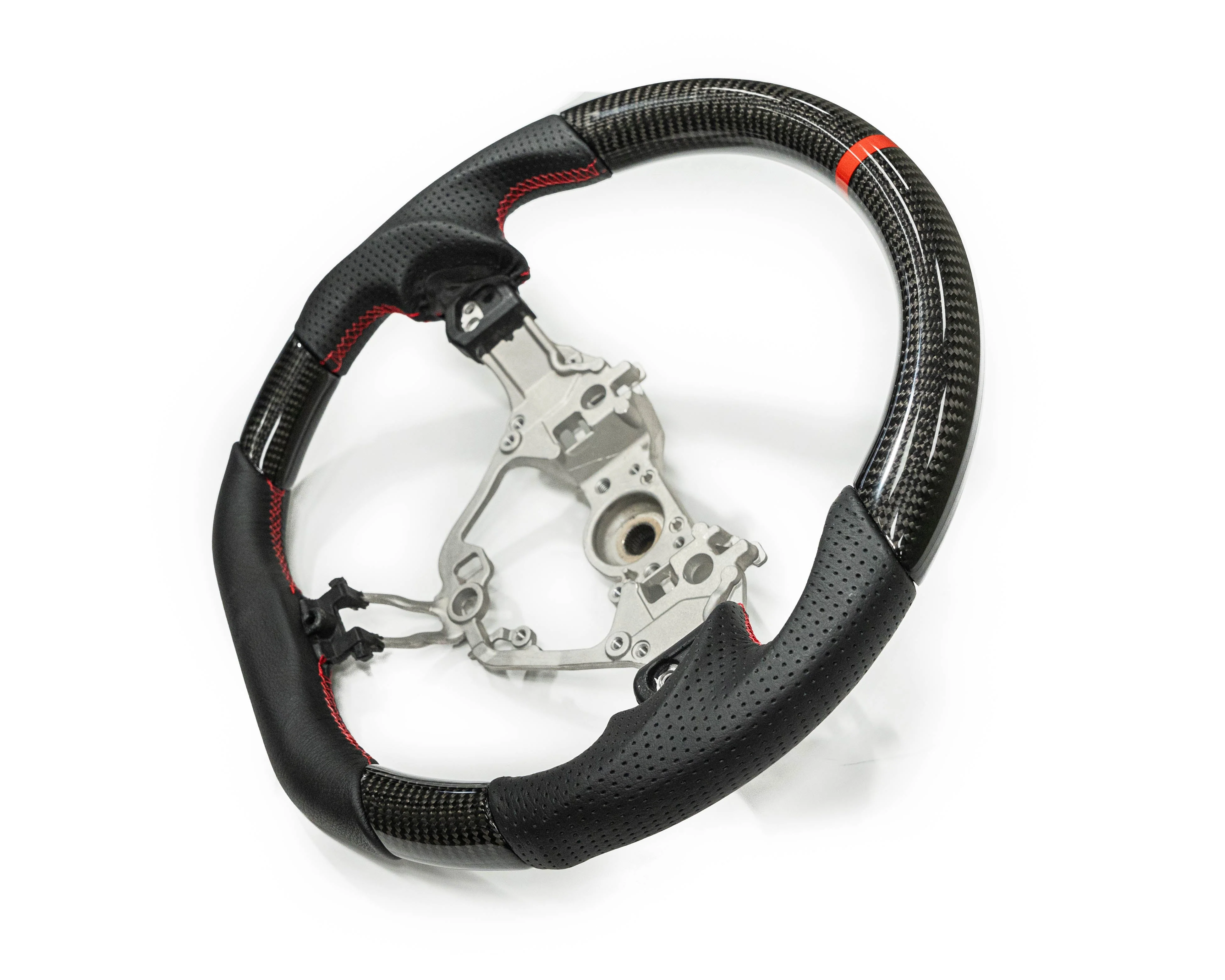 FactionFab Steering Wheel Carbon and Leather 17+ BRZ / 86 - Image 2