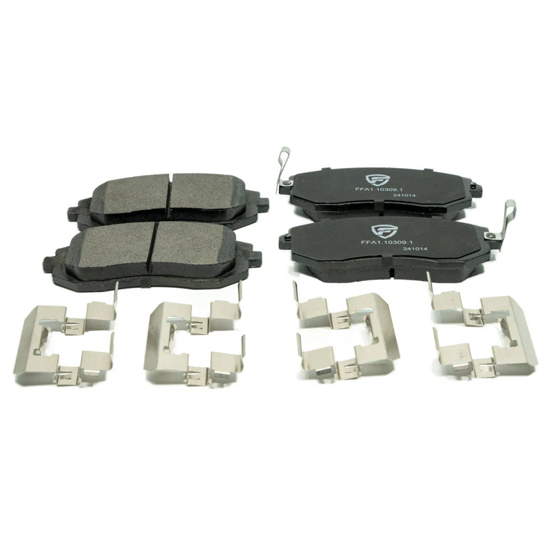 FactionFab V2 Brake Pads - 2003-05 / 2008-10 Subaru WRX- Front - Image 2