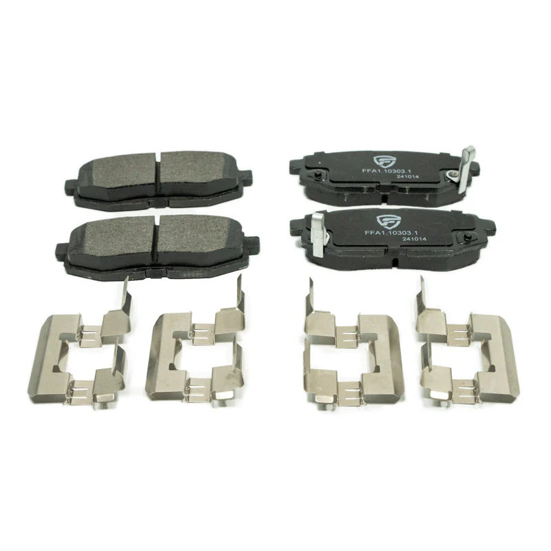 FactionFab V2 Brake Pads - 2022+ Subaru WRX 6mt, 2013+ BRZ/86 - Rear - Image 2