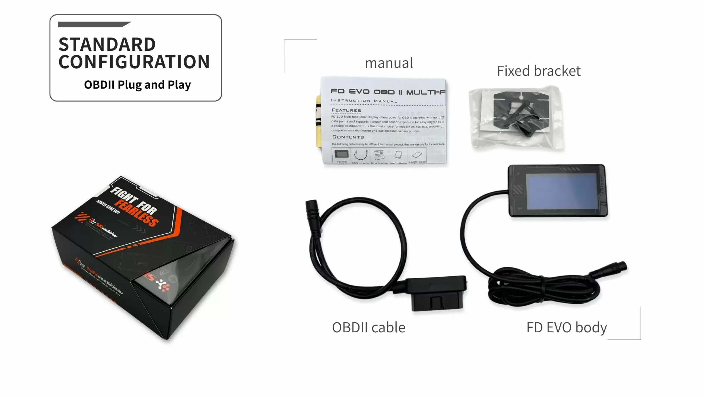 FD EVO OBD II Multi-functional Display - Image 5