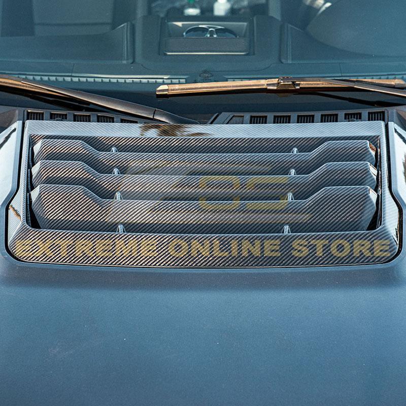 2017-20 Ford F-150 Raptor Carbon Fiber Hood Vent - Image 12