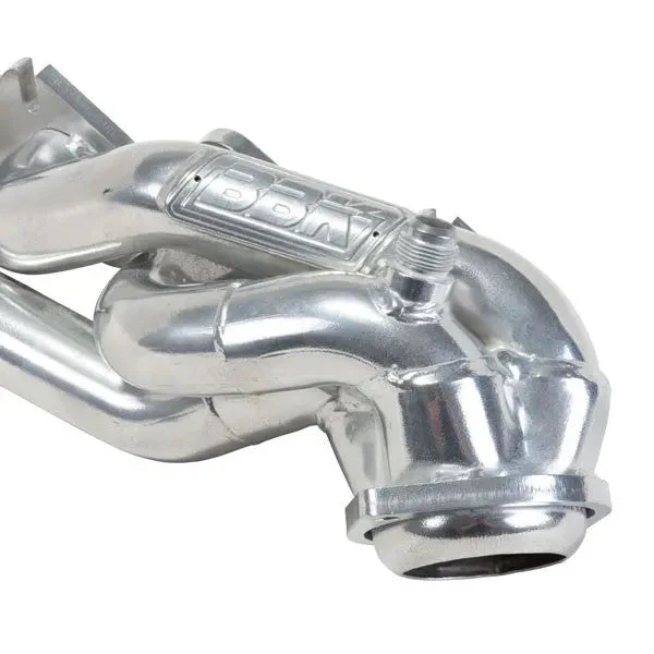 Ford F150 4.6 1-5/8 Shorty Exhaust Headers Polished Silver Ceramic 97-03 - Image 5