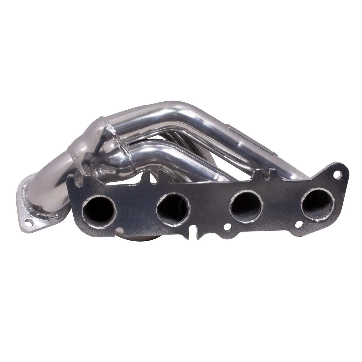 Ford F150 5.0 Coyote 1-3/4 Shorty Tuned Length Exhaust Headers Polished Silver Ceramic 11-14 - Image 2