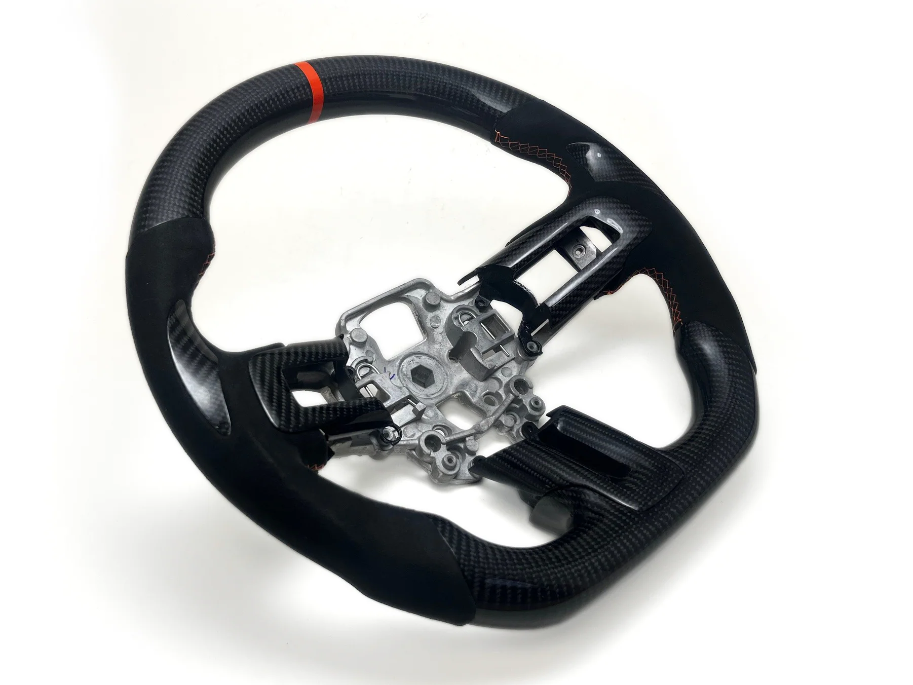 Ford Mustang Carbon Fiber Steering Wheel Option 6 - Image 3