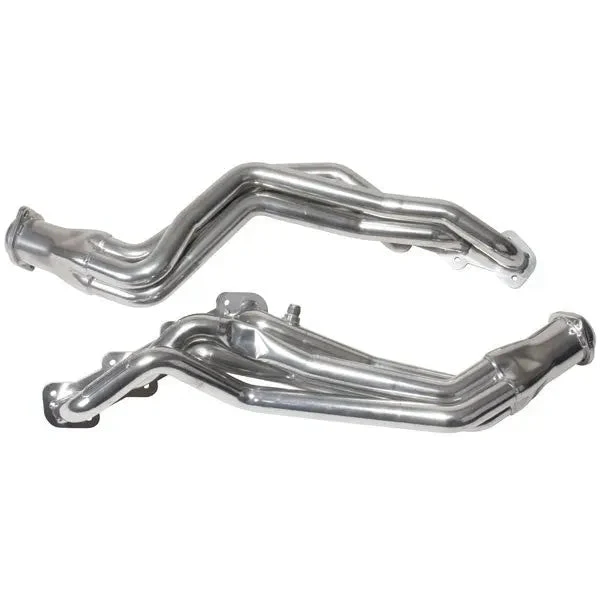 Ford Mustang Cobra Mach 1 1-5/8 Long Tube Exhaust Headers Polished Silver Ceramic 99-04 - Image 2