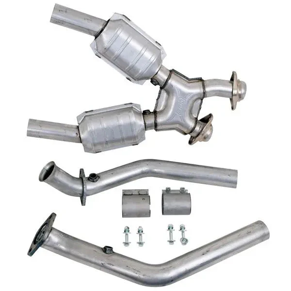 Ford Mustang GT 2-1/2 High Flow Catted X-Pipe 99-04 - Image 2