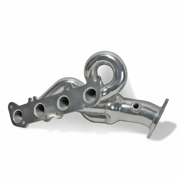 Ford Mustang GT 5.0 1-3/4 Shorty Exhaust Headers Polished Silver Ceramic 15-17 - Image 3