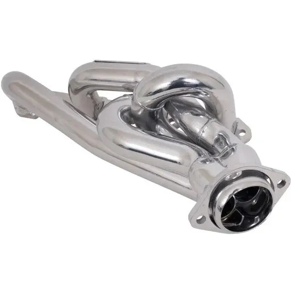 Ford Mustang GT 5.0 1-5/8 Shorty Equal Length Exhaust Headers Polished Silver Ceramic 94-95 - Image 6