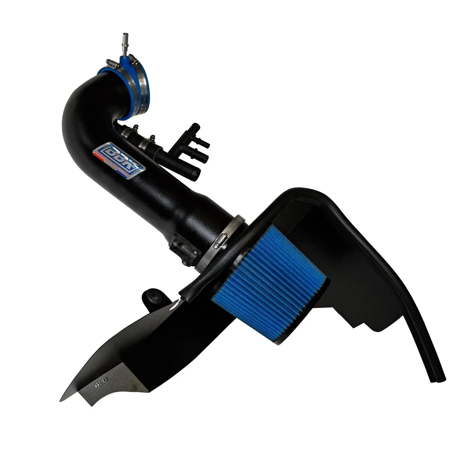 Ford Mustang GT 5.0 Cold Air Intake Kit Blackout 18-23 - Image 3