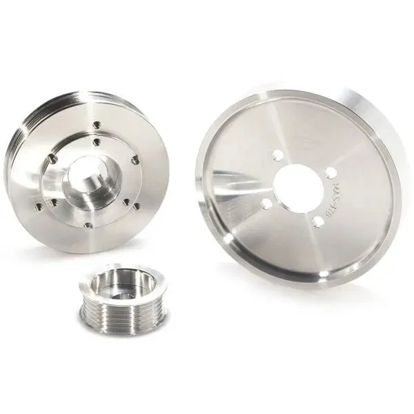 Ford Mustang GT Cobra Billet Aluminum Underdrive Pulleys 01-04 - Image 2