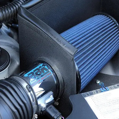 Ford Mustang GT Cold Air Intake Kit Powder Coated Chrome 2010 - Image 2