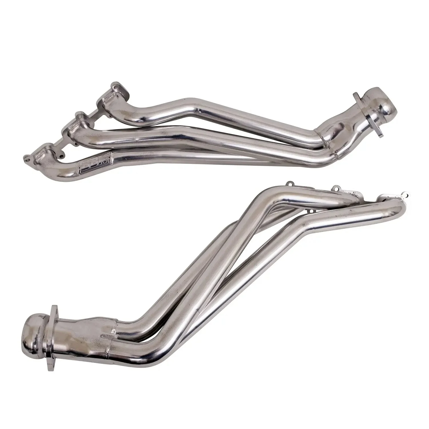 Ford Mustang V6 3.7 1-3/4 Long Tube Exhaust Headers Polished Silver Ceramic 11-17 - Image 3
