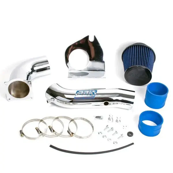 Ford Mustang V6 Cold Air Intake Powder Coated Chrome Kit 99-04 - Image 2