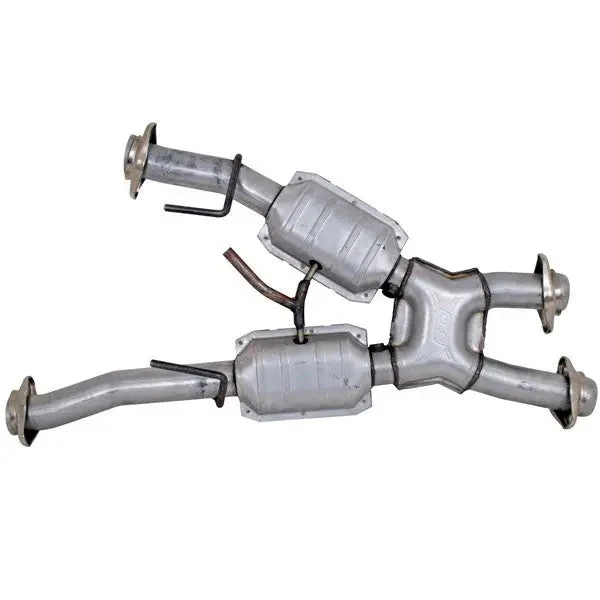 Ford Mustang V6 / V8 High Flow Catted X-Pipe 79-93 Automatic