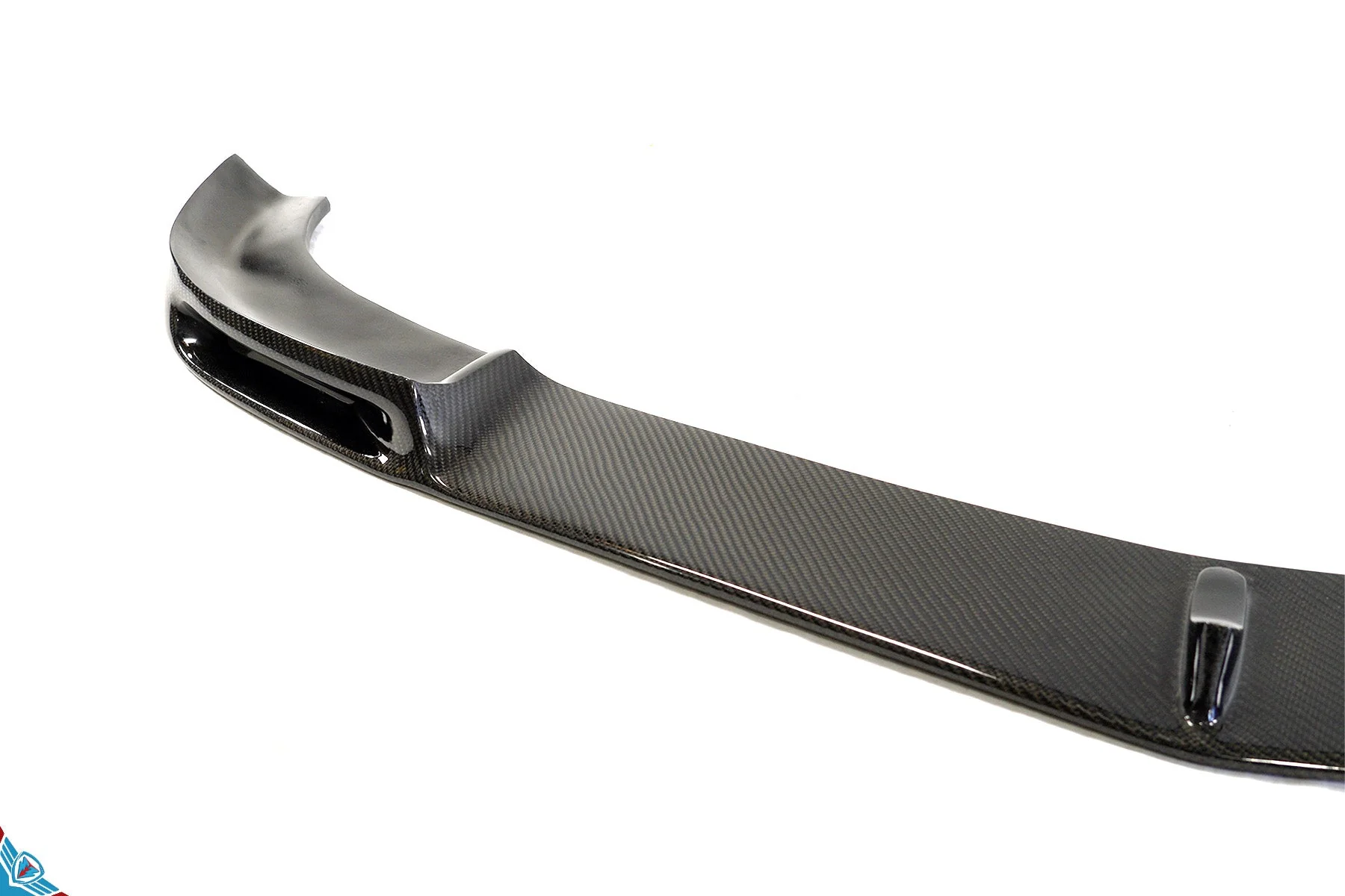 FYBR Genuine Carbon VRX Fiber Front Lip for W204 Mercedes C63 AMG Style Front Bumper Conversions - Image 3