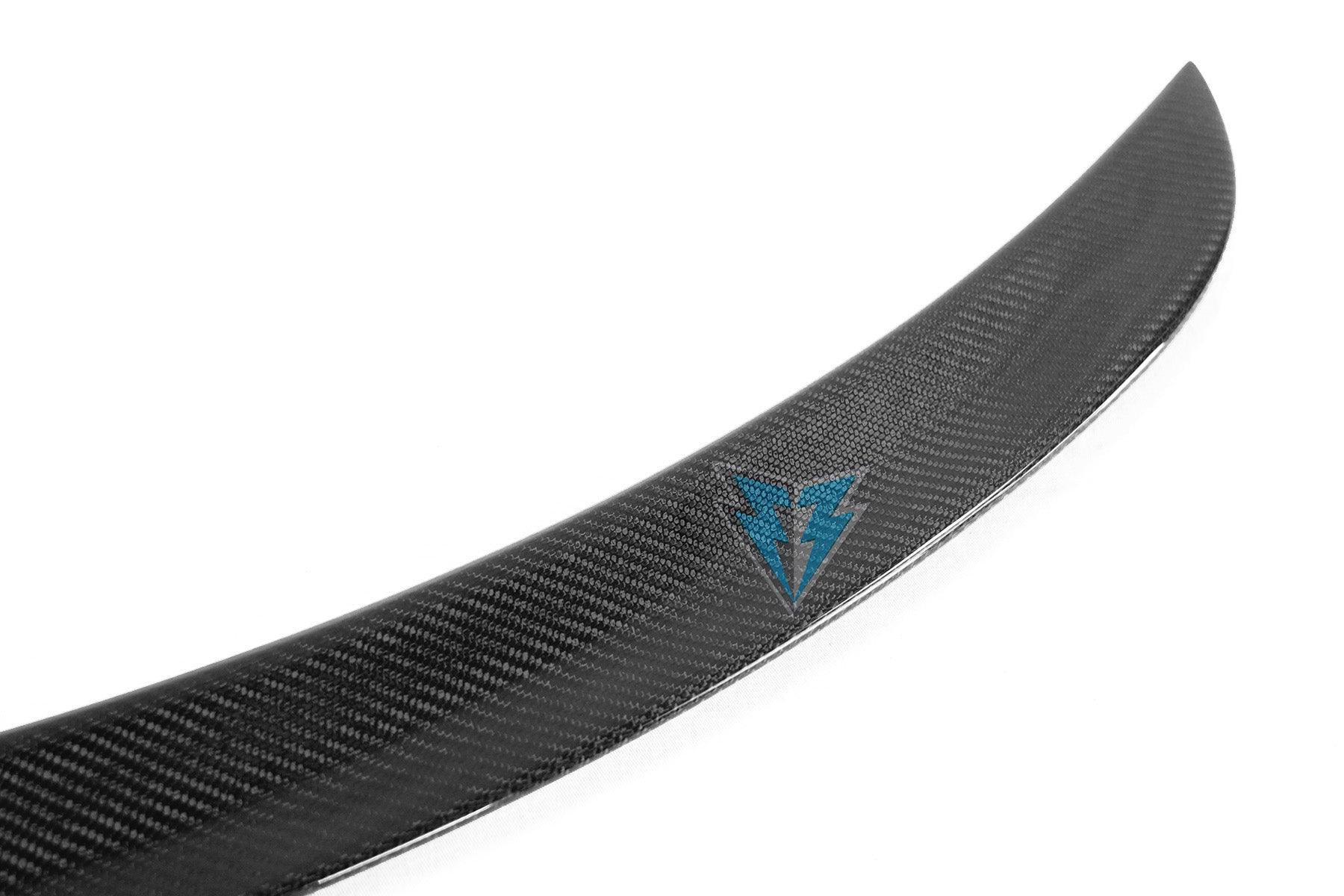FYBR Tesla Model S TK Genuine Carbon Fiber Trunk Spoiler - Image 3