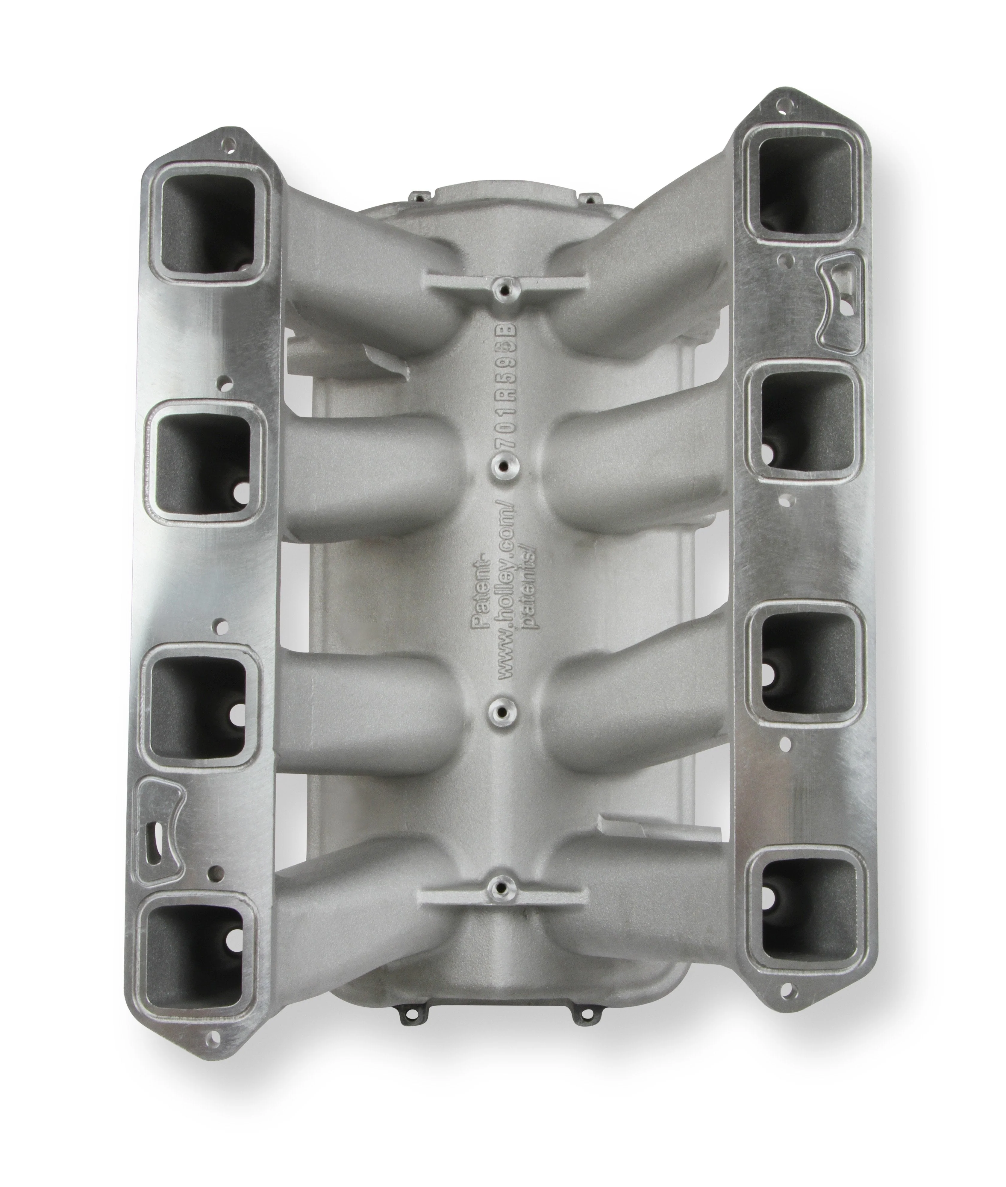 Gen III Hemi Hi-Ram EFI Manifold - Gen III Hemi EFI for use with 95 mm LS Style Throttle Body - As Cast Finish - Fits 2009-up 5.7L, 2005-2010 6.1L, and 2011-up 6.4L - Image 5