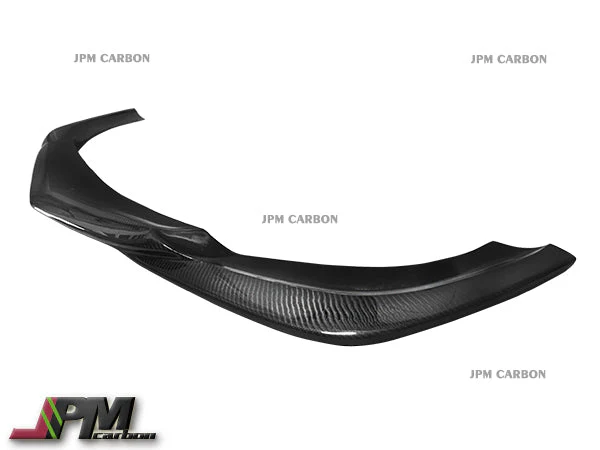 [JPMCarbon] GH Style Carbon Fiber Front Bumper Add-on Lip Fits For 2010-2013 Mercedes-Benz C207 Pre-facelift E-Class with AMG Sport Package Only - Image 3