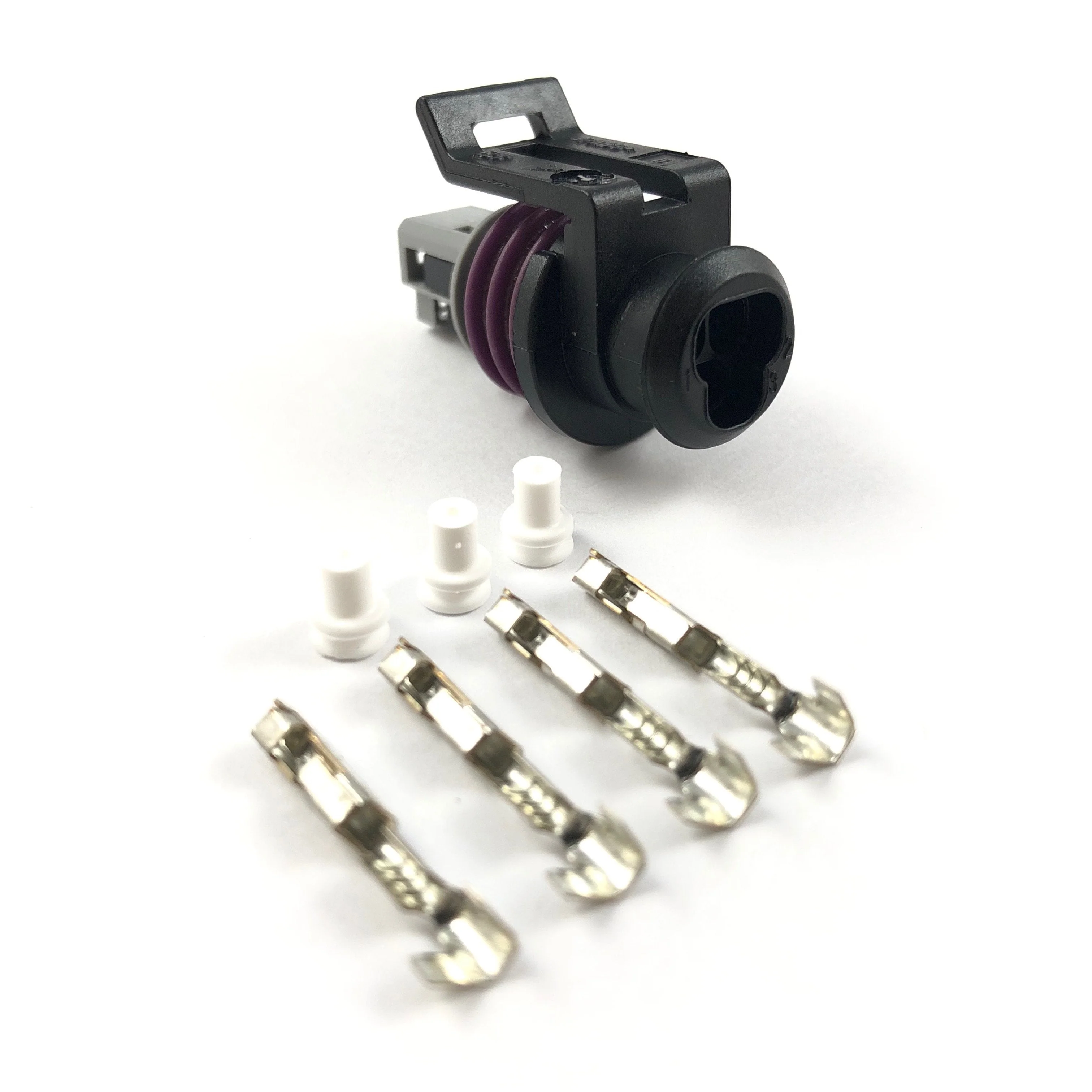 GM Delphi LS1 3-Pin Oil Pressure Sensor Connector Plug Clip Kit LSX - Image 2