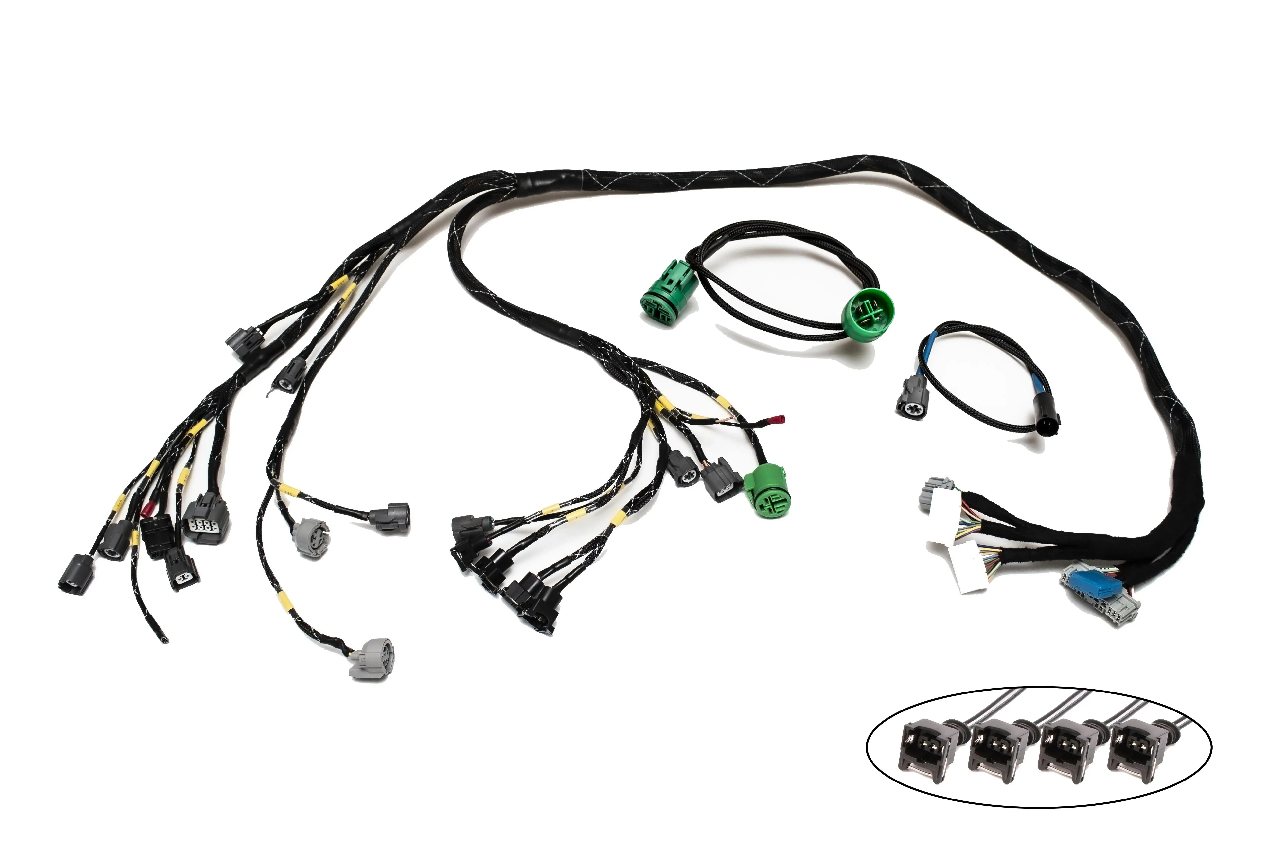 H-Series H2B OBD1 Tucked Engine Harness Kit w/ Subharness | 92-95 Civic EG EJ - Image 6