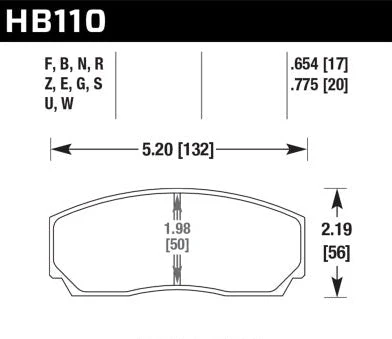 HAWK Performance DTC-30 Motorsports Brake Pads - Fits Front YSCPF4a & YSCPF6a / Rear YSCPR6b Calipers - Image 3