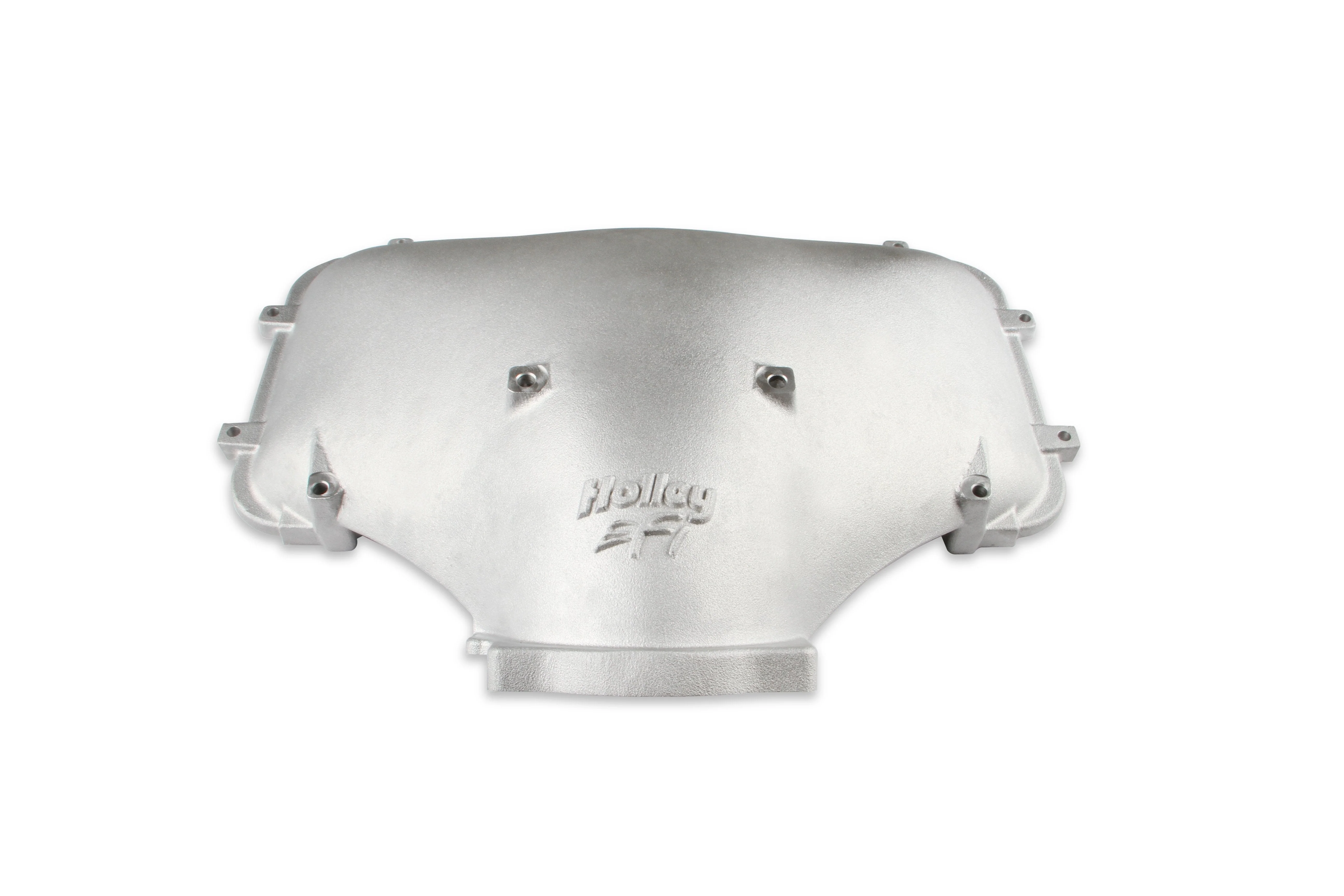 HI-RAM 105MM Cast Side Mount Plenum Top - Cast Finish- GM Style - Image 3