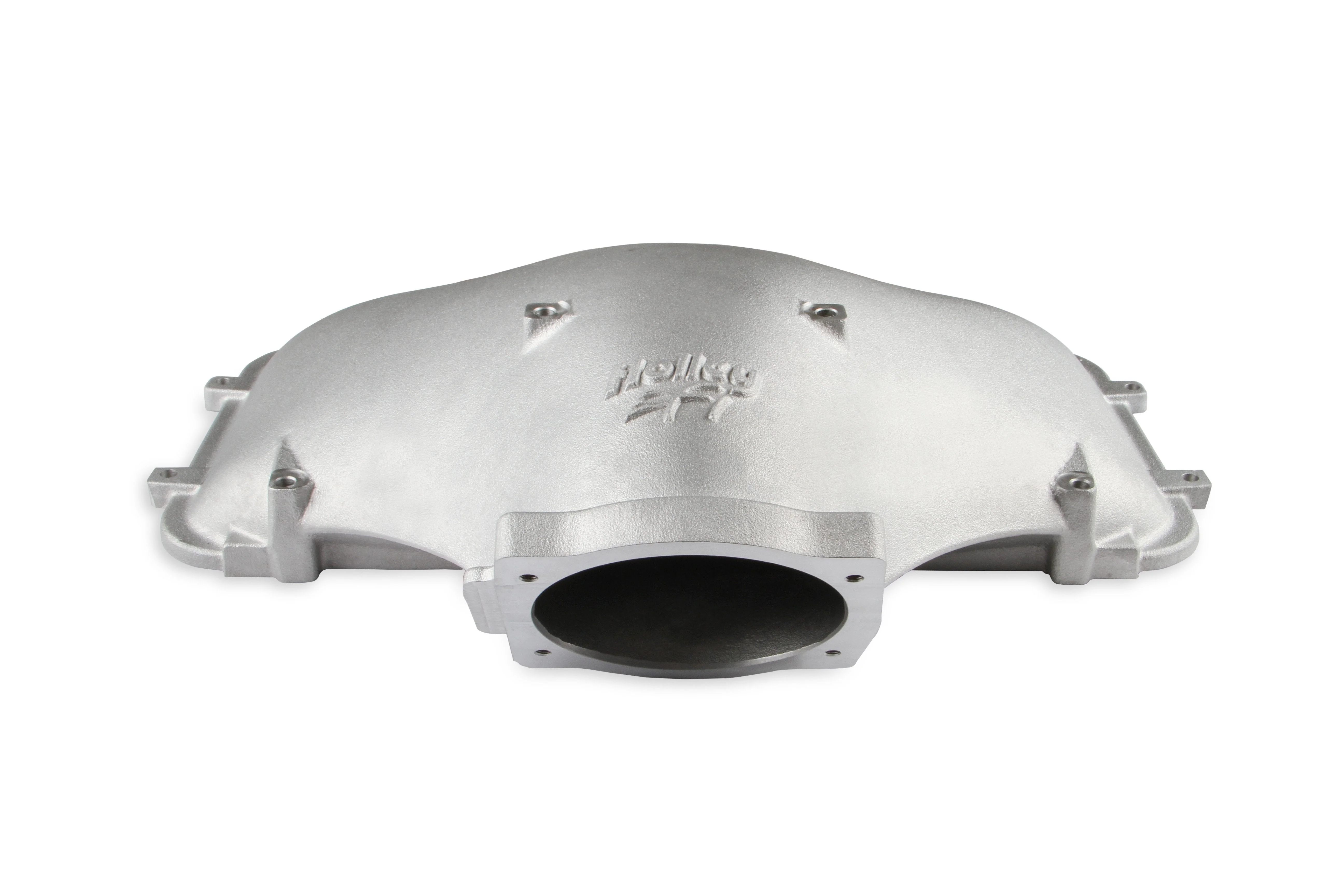 HI-RAM 105MM Cast Side Mount Plenum Top - Cast Finish- GM Style - Image 4