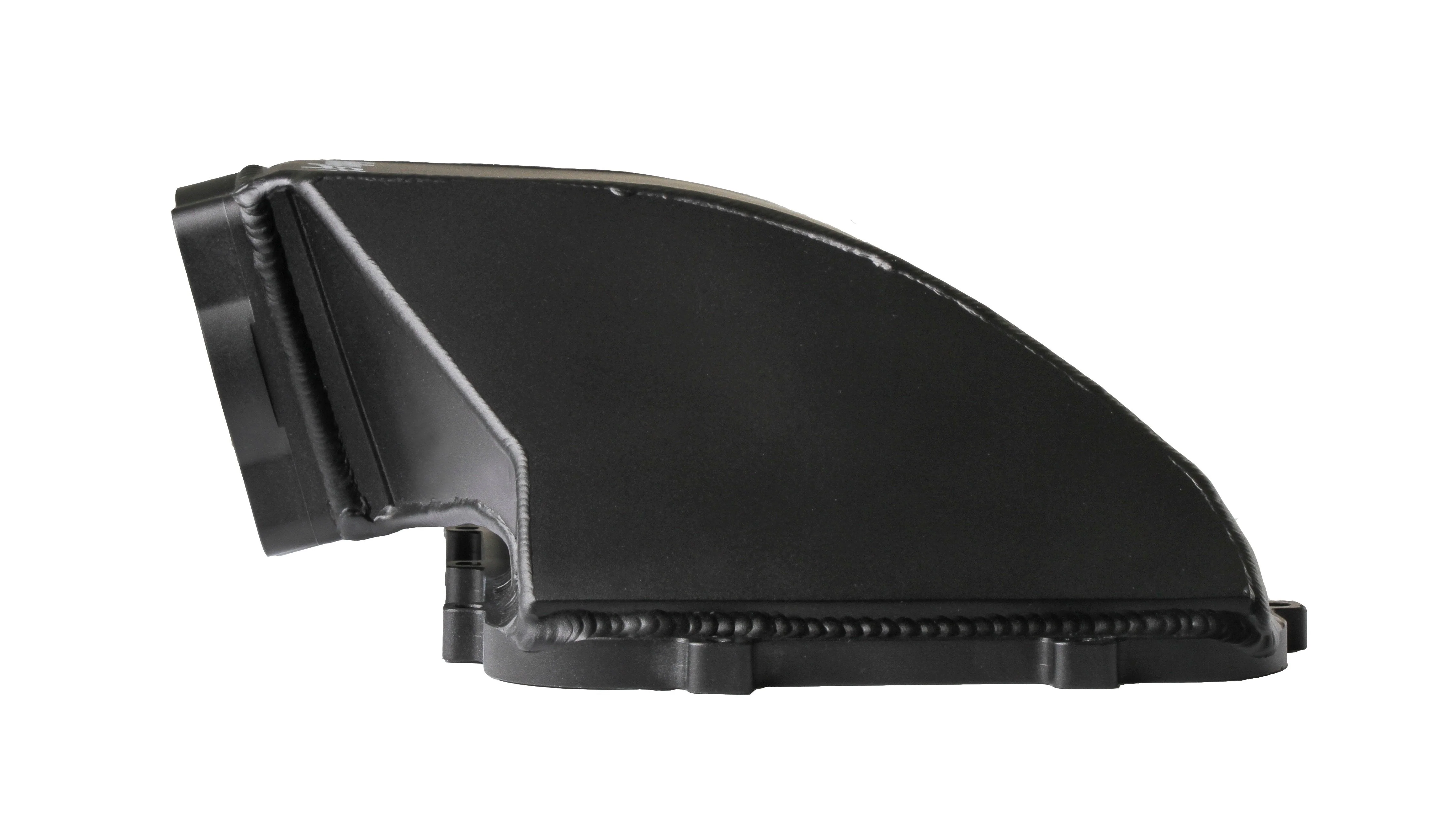 HI-RAM 95MM Fabricated Side Mount Plenum Top - Black Finish- 86-95 Ford 5.0 Style - Image 9