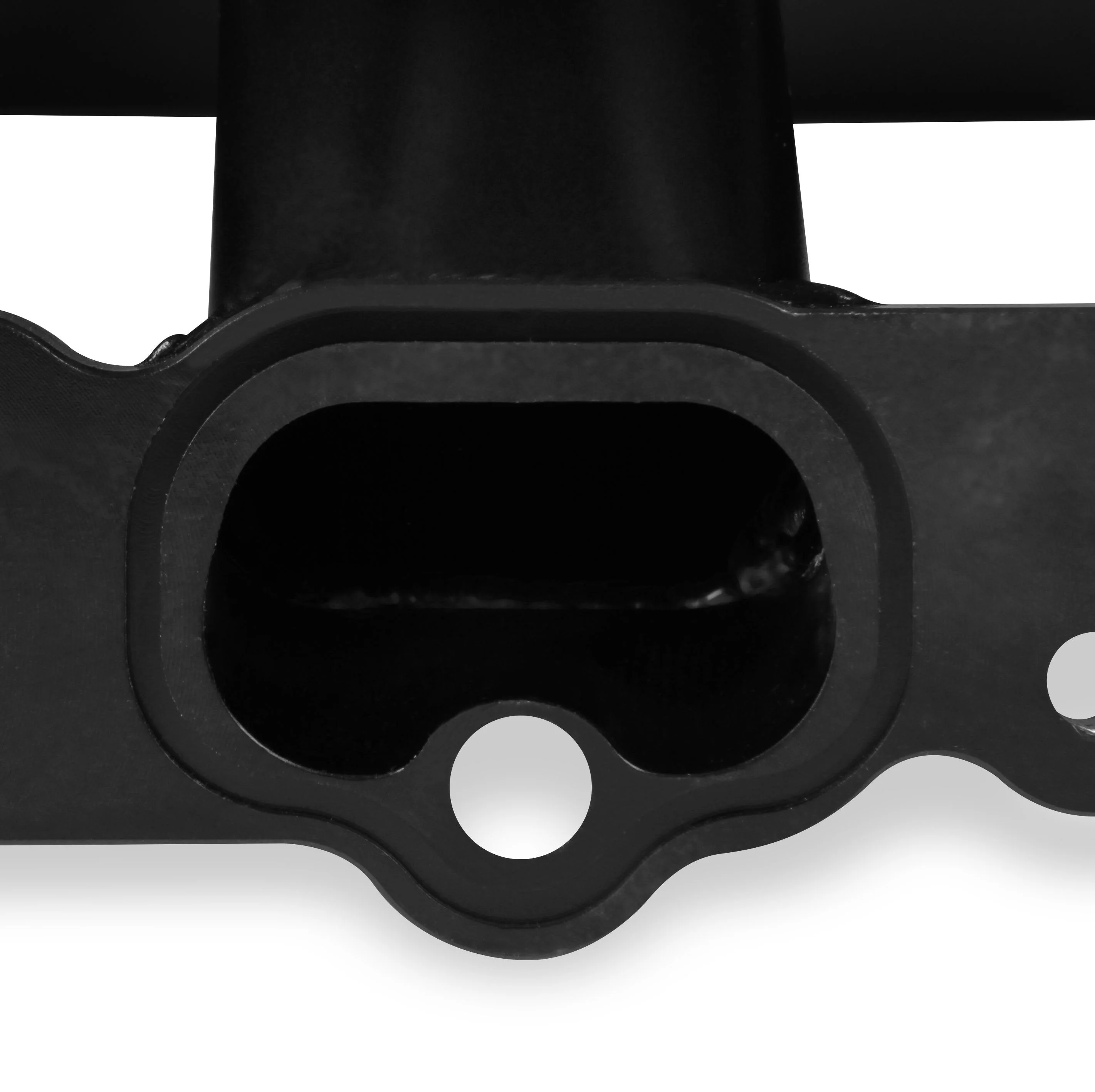 Hi-Ram Sheet Metal Fabricated Intake Manifold 2011-14 Ford 5.0L Coyote 90mm Throttle Body opening + Fuel Rail Kit Black with Sniper EFI logo - Image 6