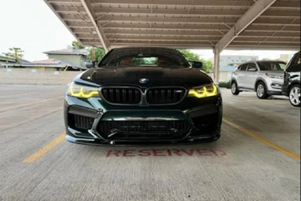 HM CSL Yellow DRL LED Headlight Module Set - F90 M5 | G30 5-Series - Image 2