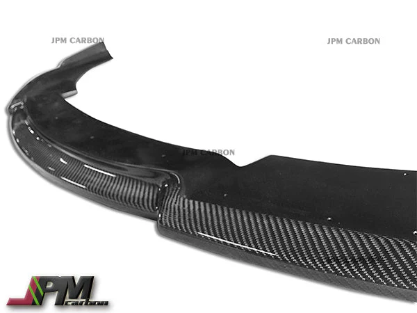 HM Style Carbon Fiber Front Bumper Add-on Lip Fits For 2012-2018 BMW F06 F12 F13 6-Series with M-Sport Package Only - Image 5