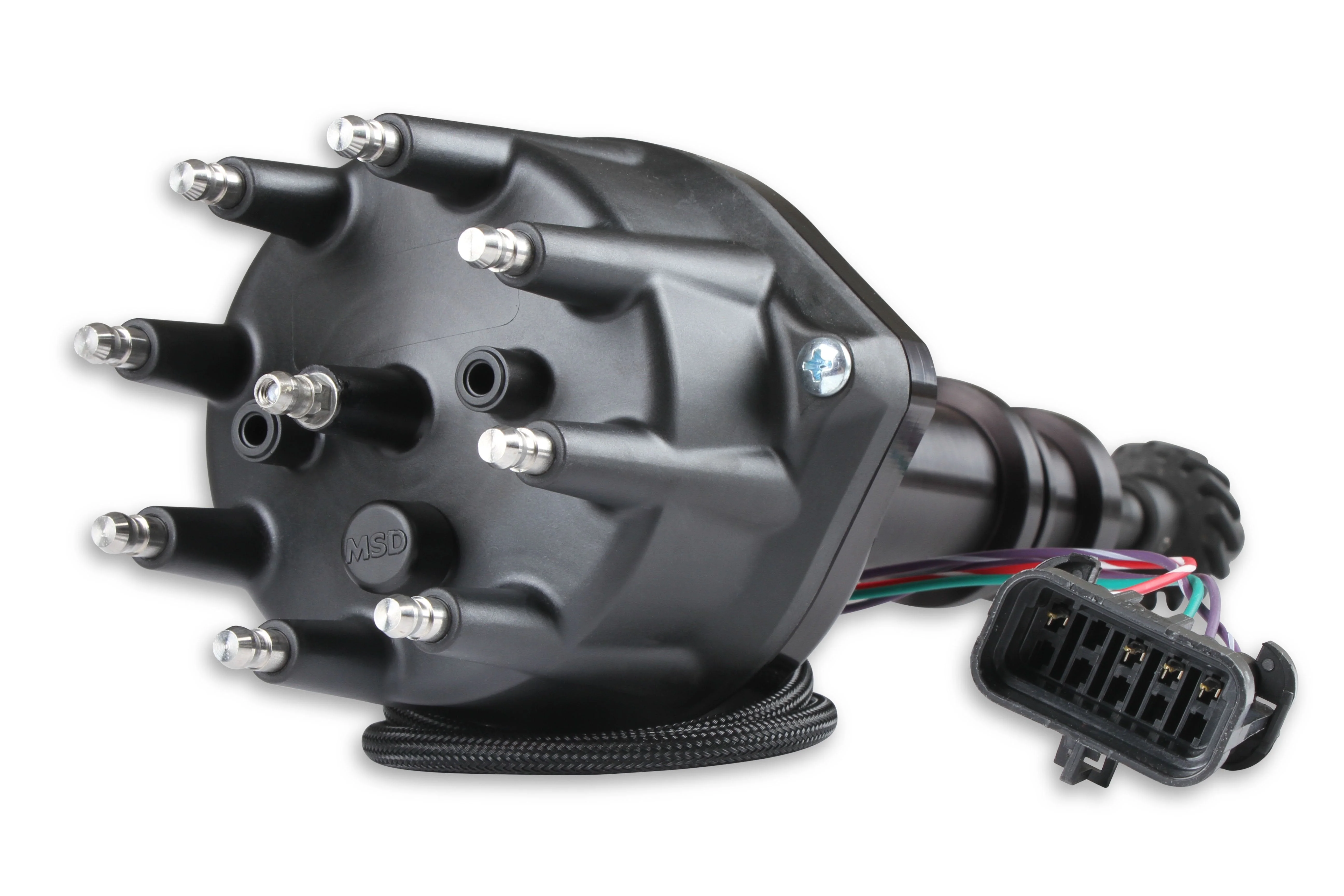 Holley EFI Dual Sync Ford 351C, 400M, 429-460 Distributor, Black - Image 6