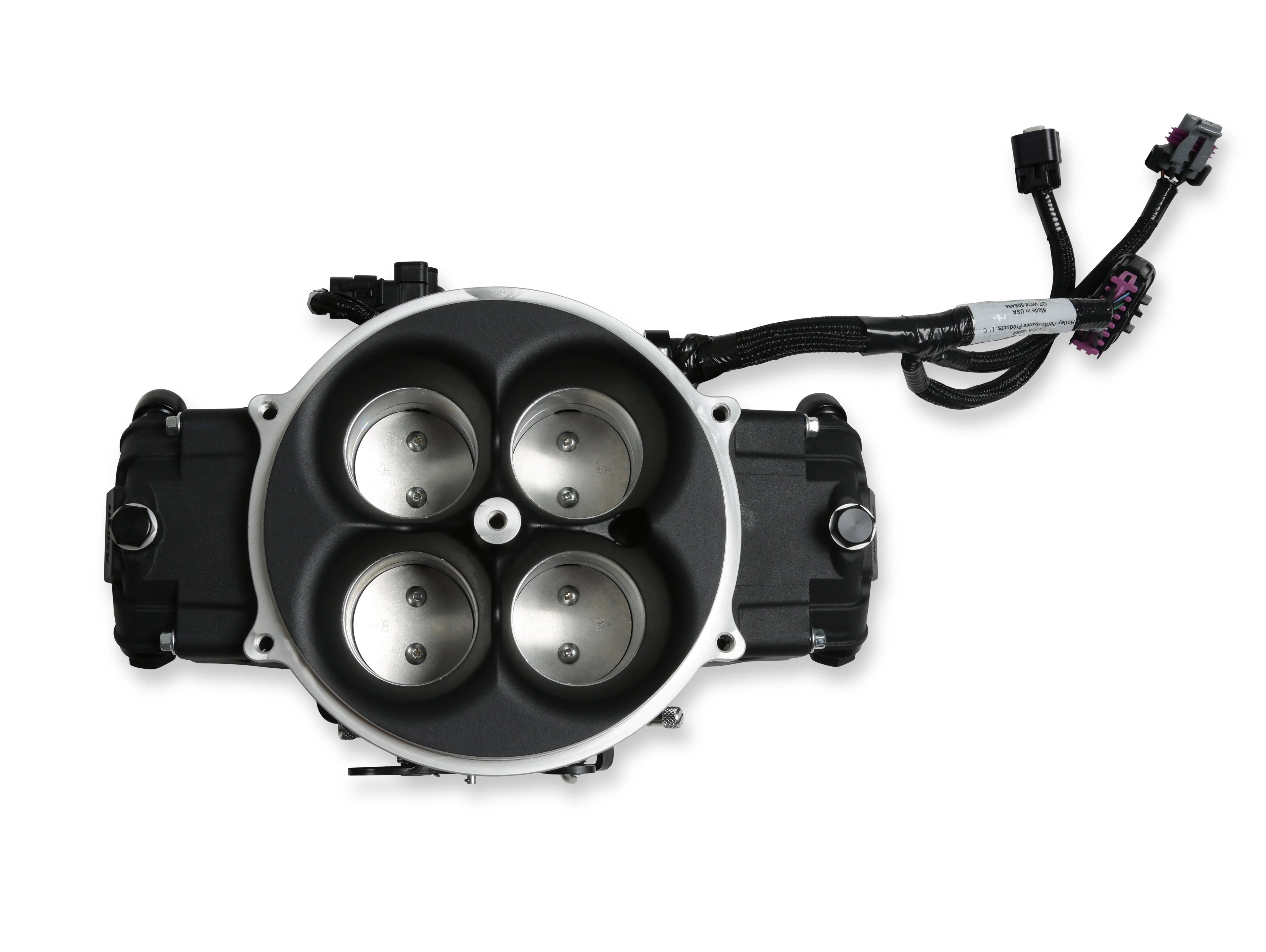 Holley EFI Terminator X Stealth 2x4 4500 Kit - Black - Image 8