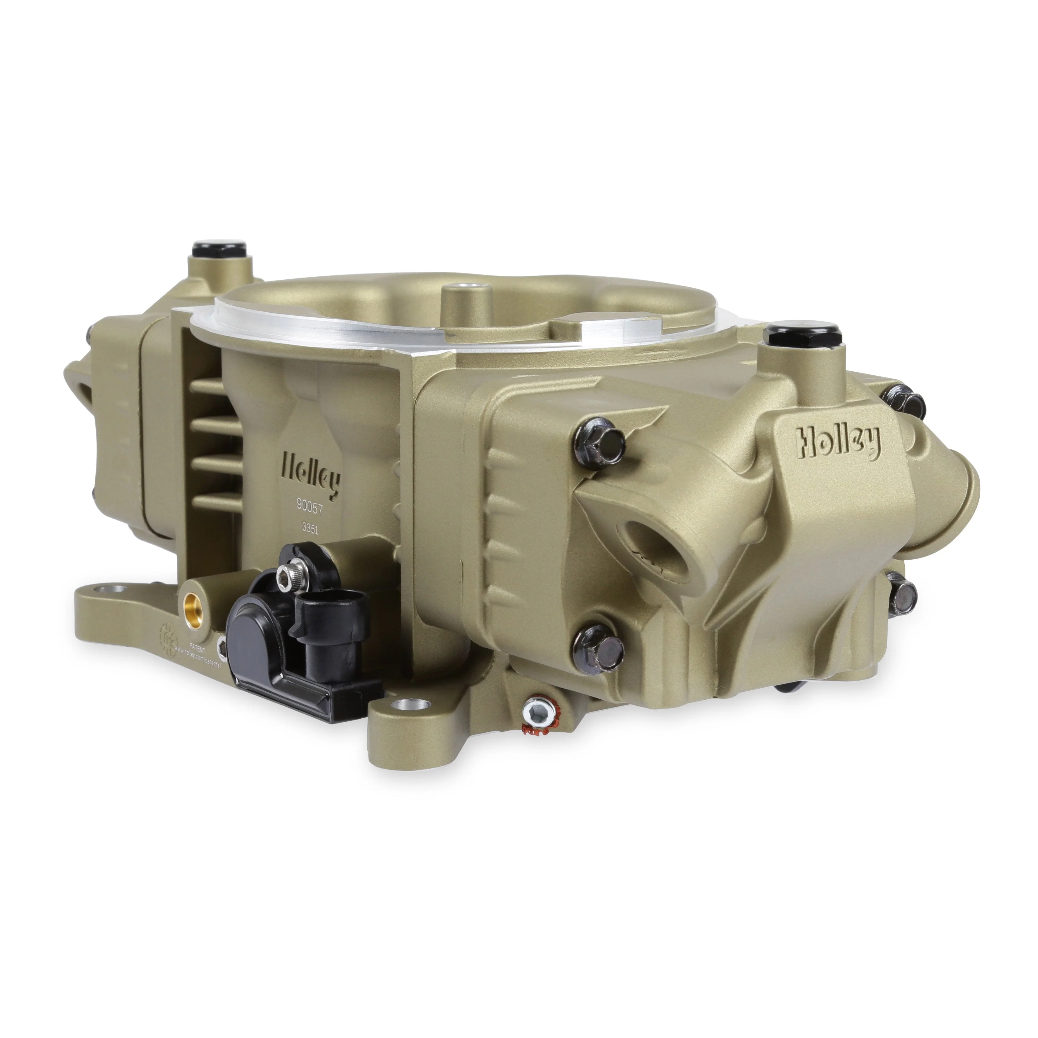 Holley EFI Terminator X Stealth 4150 Air Valve - Gold - Image 11