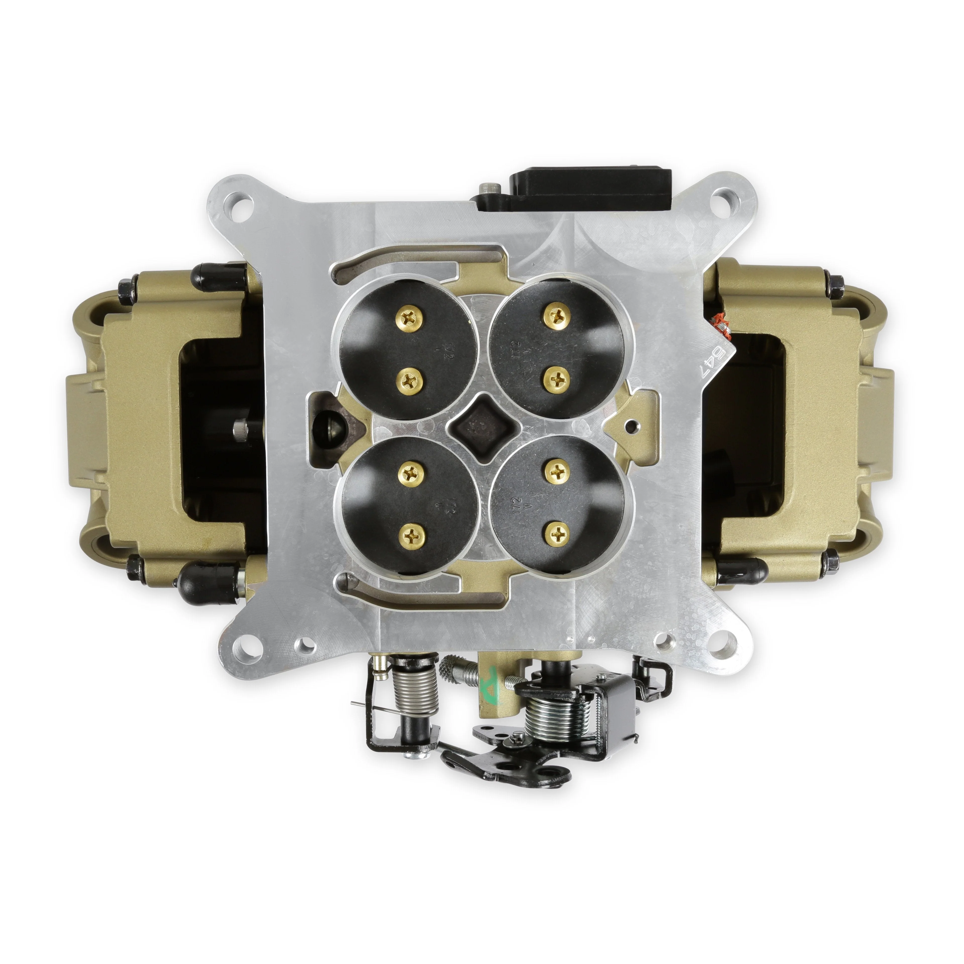 Holley EFI Terminator X Stealth 4150 Air Valve - Gold - Image 12