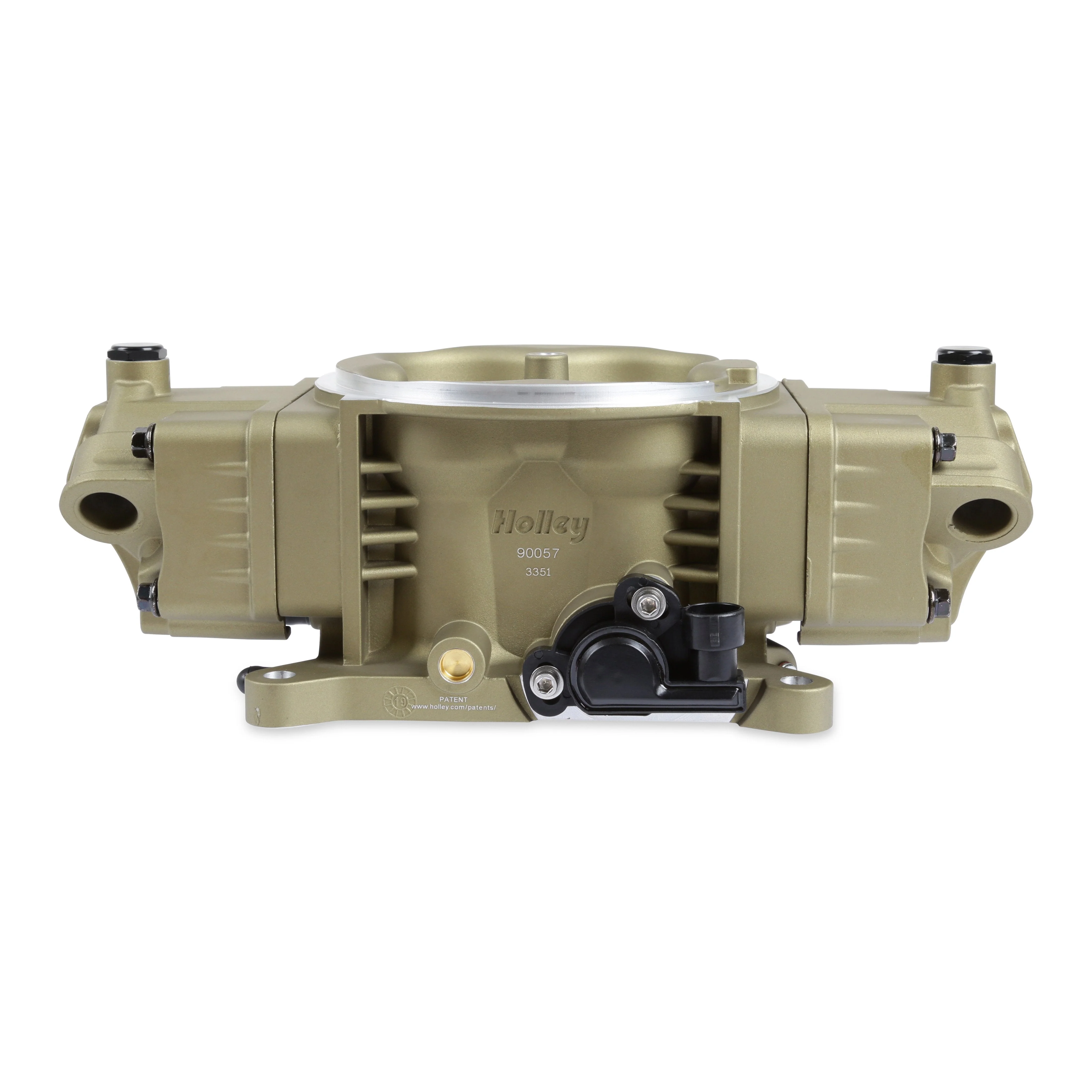 Holley EFI Terminator X Stealth 4150 Air Valve - Gold - Image 7