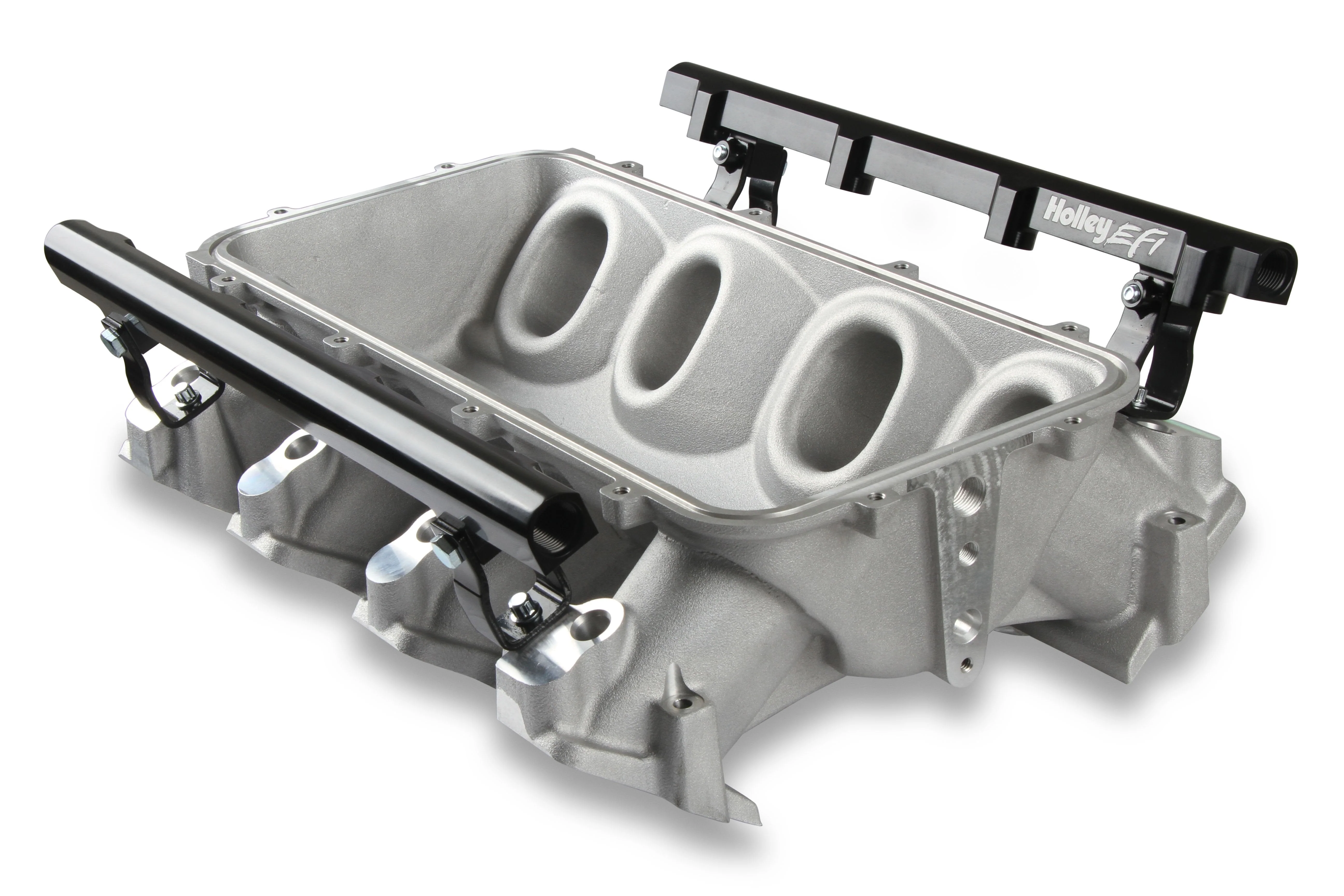 Holley Lo-Ram Manifold Base and Fuel Rails Single Fuel Injector GM LS3/L92 - Image 4