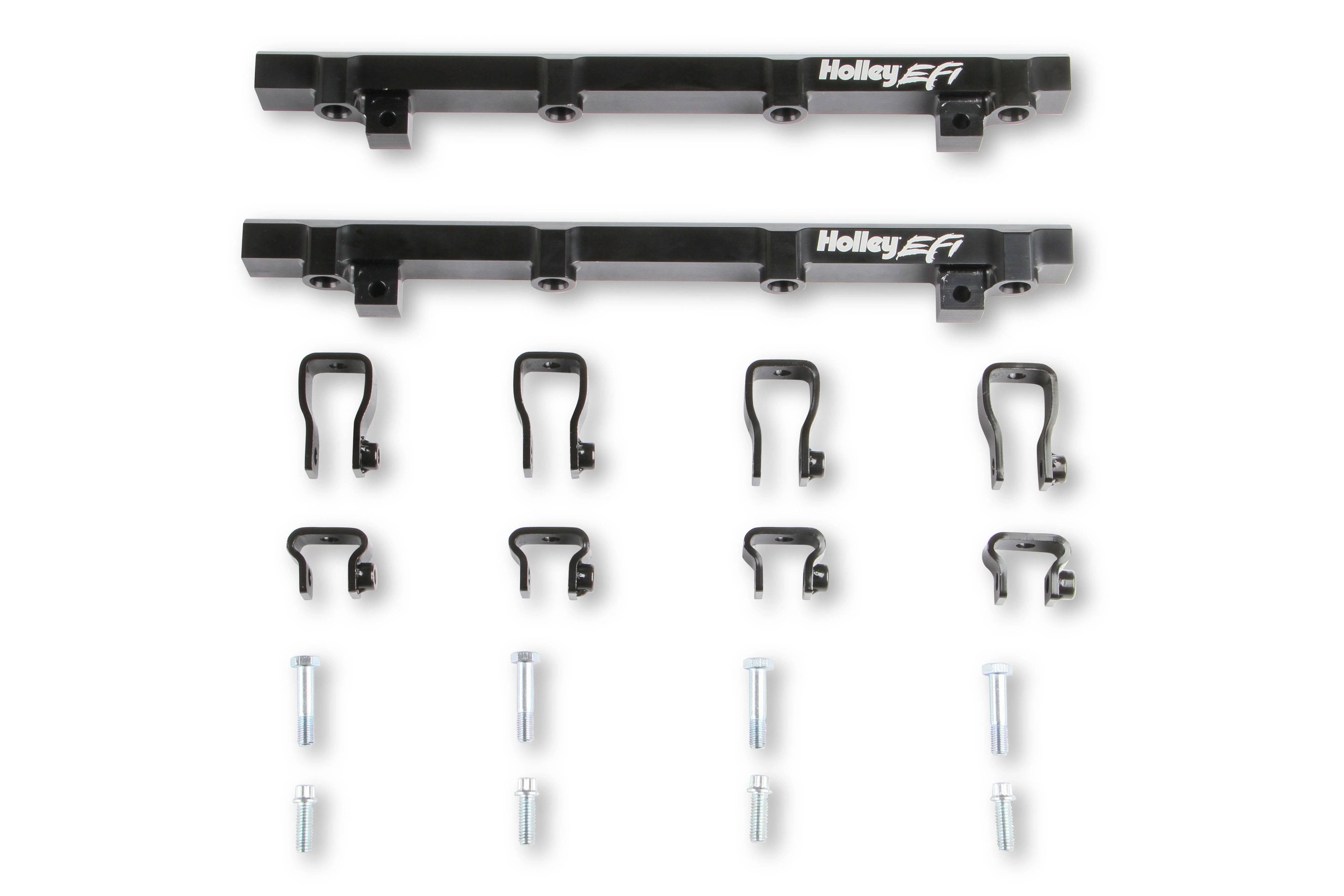 Holley Lo-Ram Manifold Base and Fuel Rails Single Fuel Injector GM LS3/L92 - Image 9