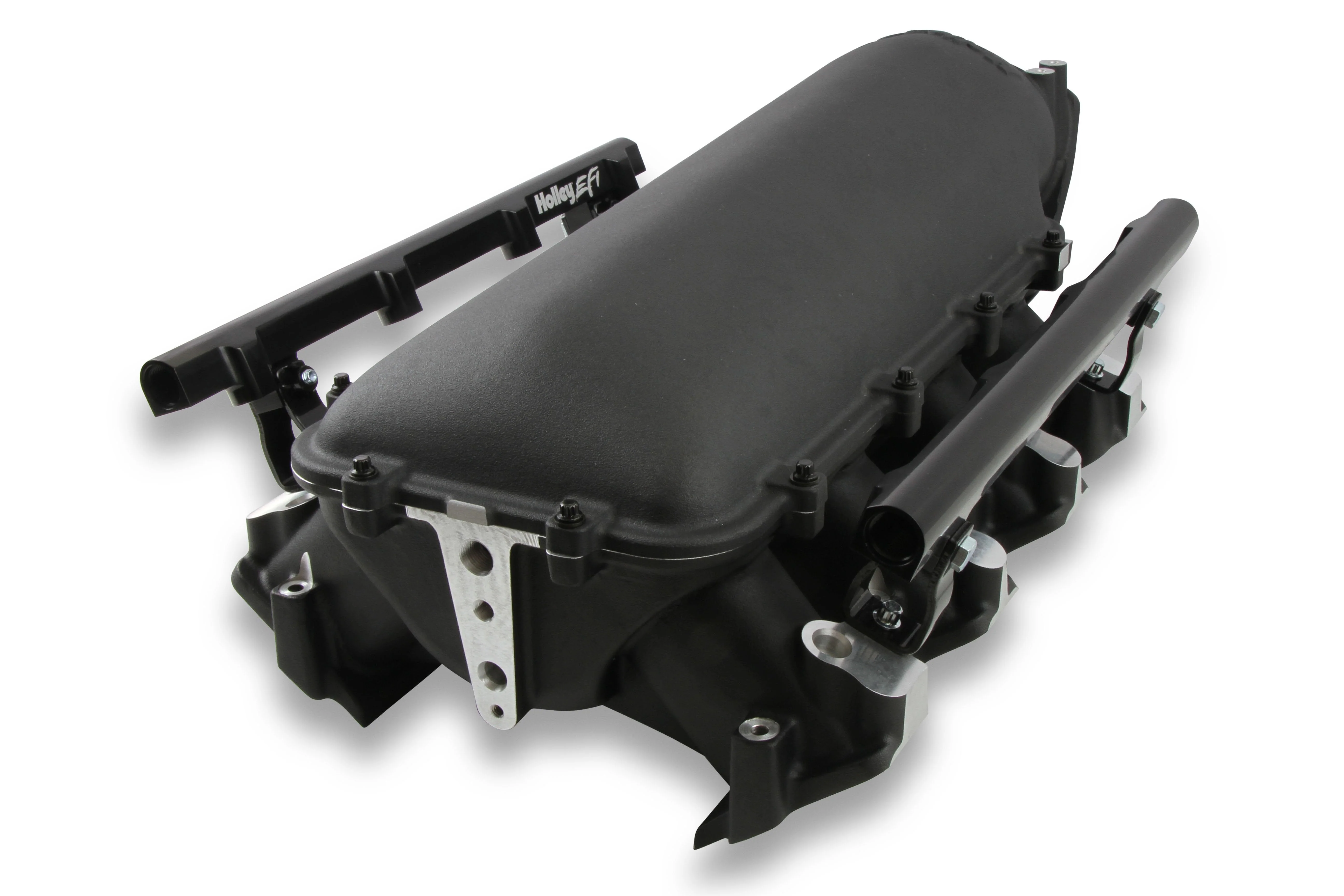 Holley Lo-Ram Manifold Kit Single Injector- Black - GM LS3/L92 - Image 3