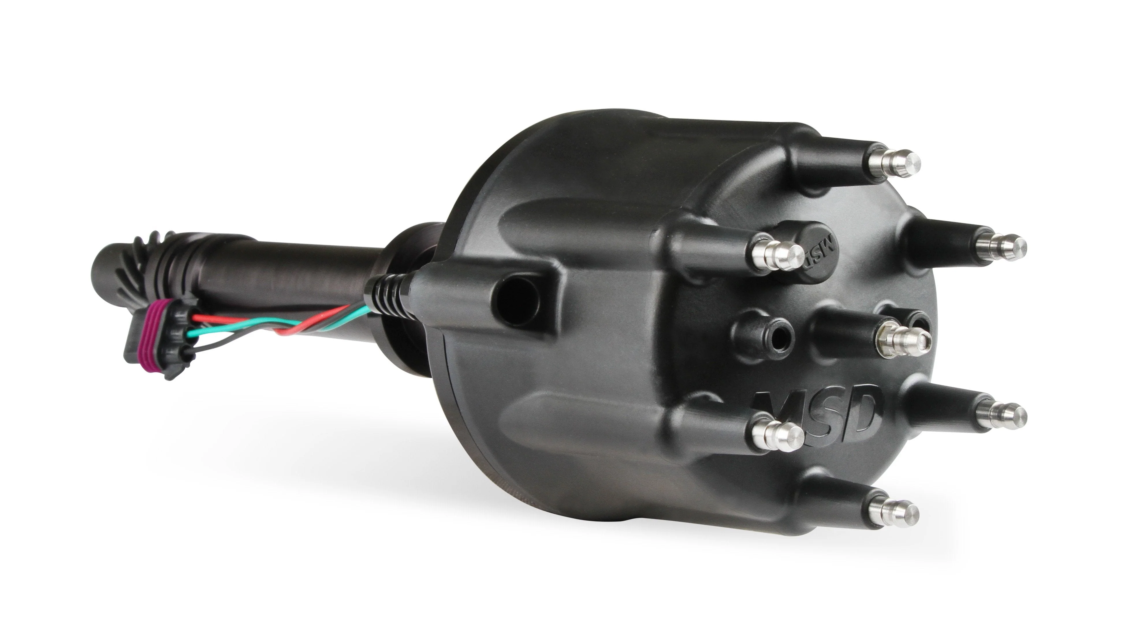 HyperSpark Distributor - GM V6 - Black Billet Housing - 4.3L V6 - Image 4