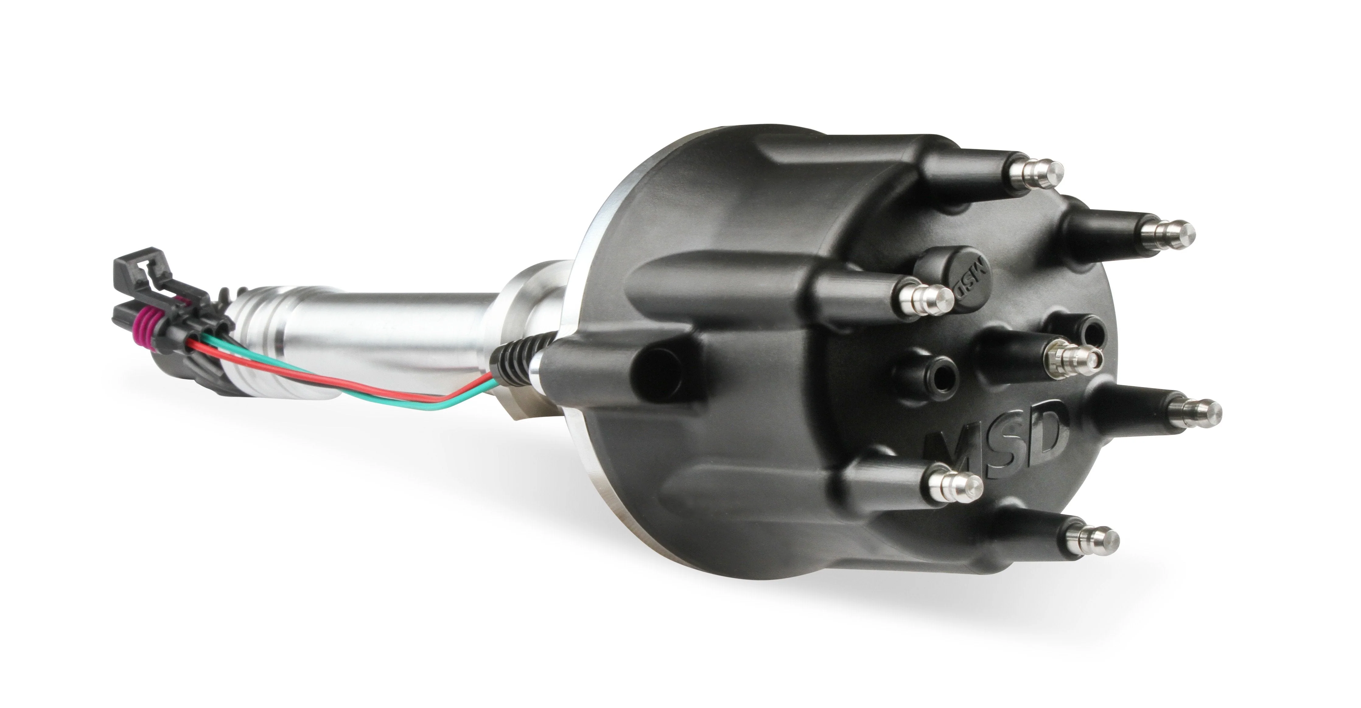 HyperSpark Distributor - GM V6 - Shiny Billet Housing - fits 4.3L V6 - Image 4