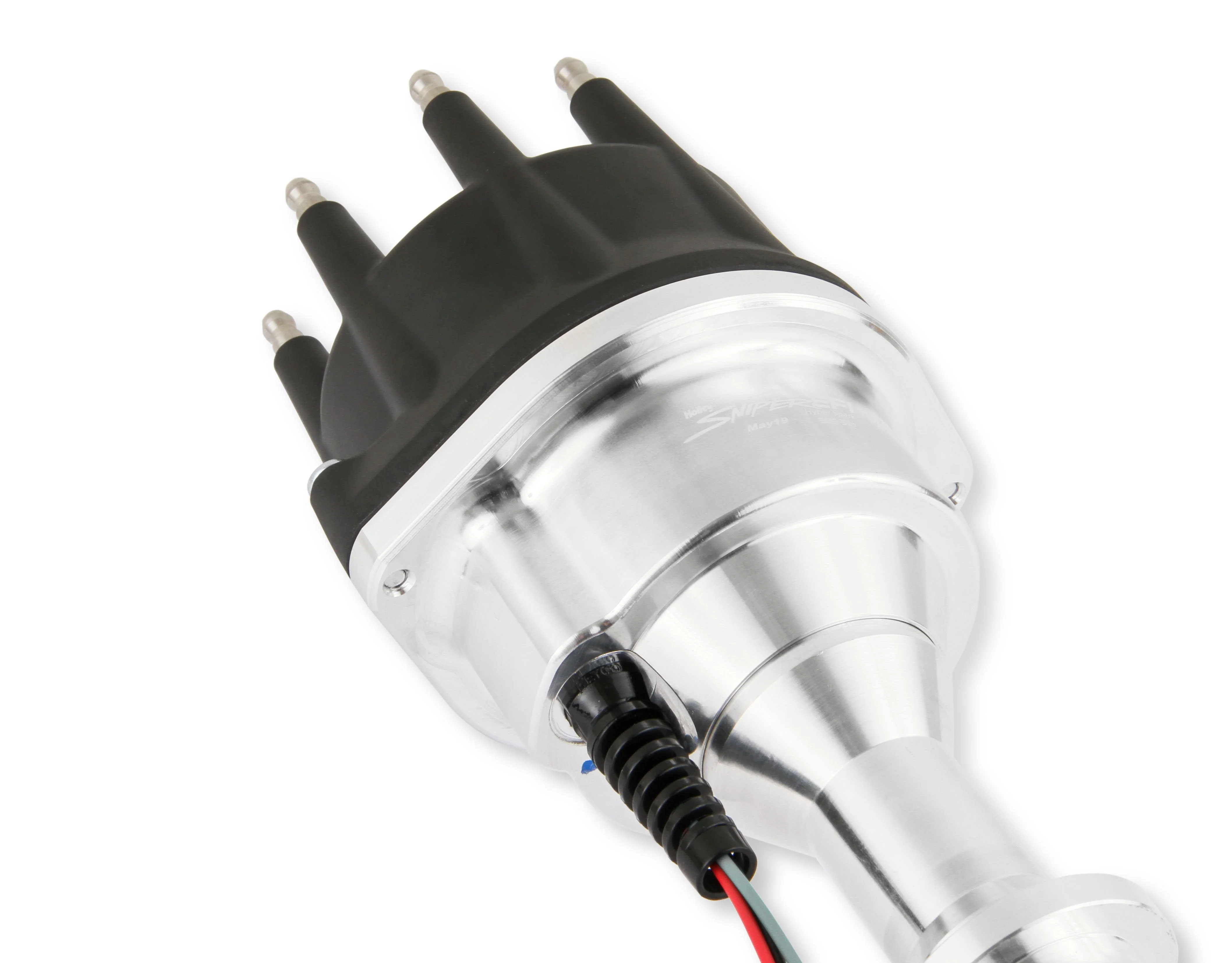 HyperSpark Distributor - Pontiac - Shiny Billet Housing - Image 5