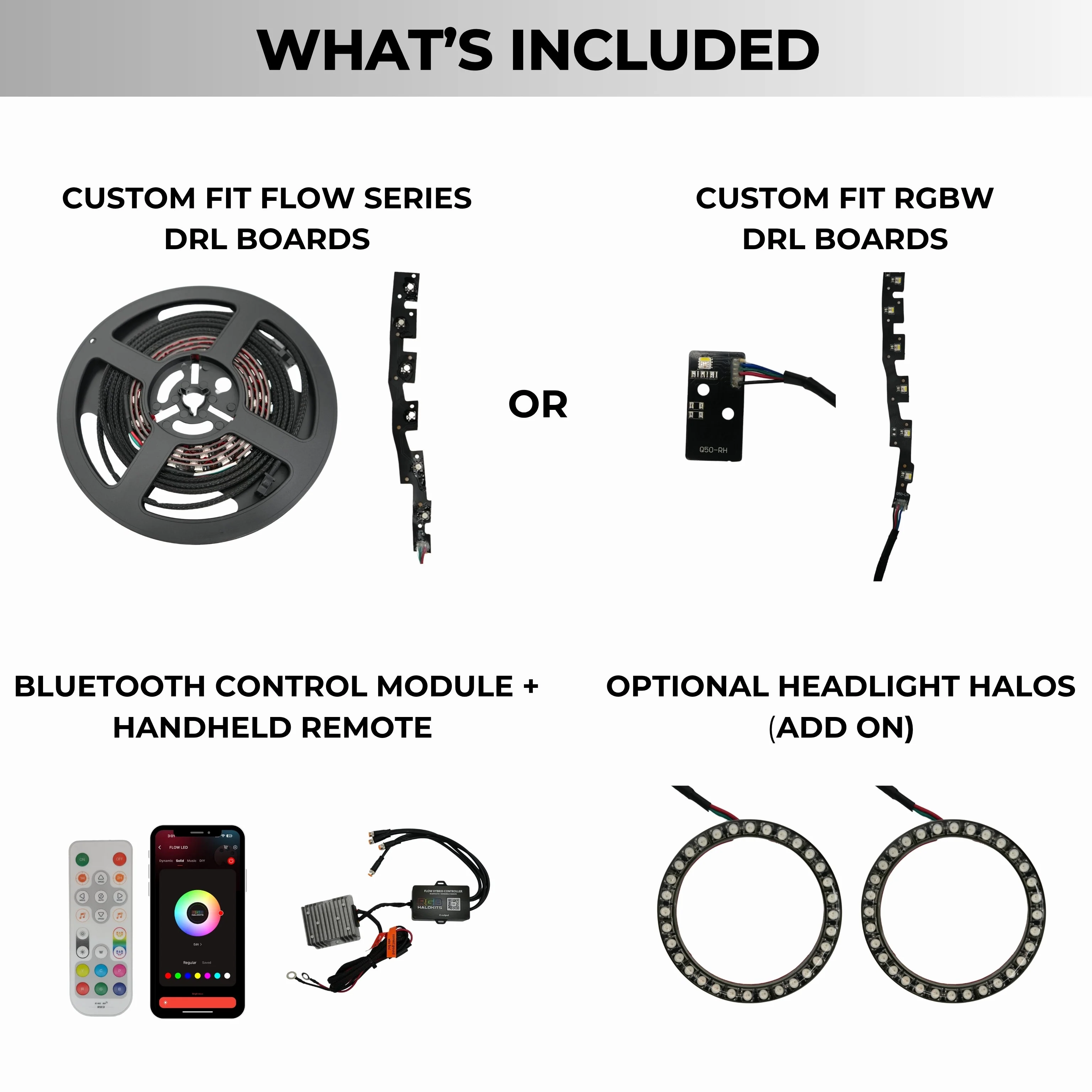 Infiniti Q50 Multicolor Flow DRL Boards (2014-2024) - Image 11