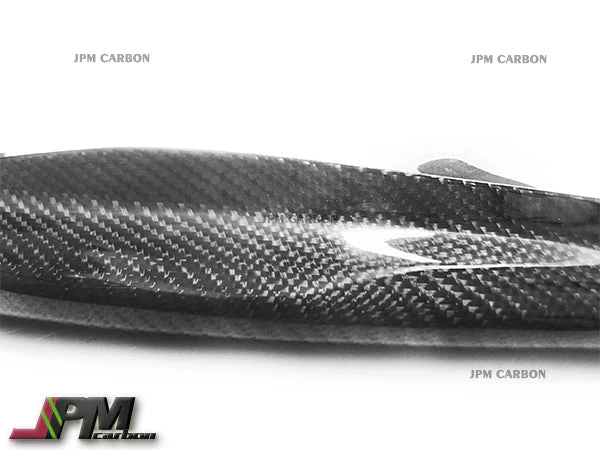 JD Style Carbon Fiber Front Bumper Add-on Lip Fits For 2014-2016 Lexus IS with F-Sport Package Only - Image 2